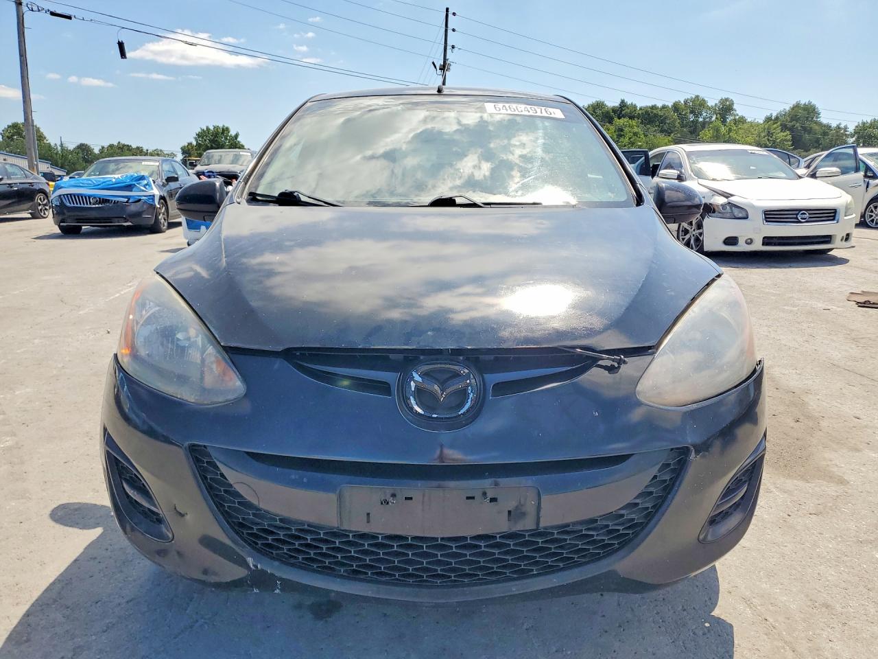 2011 Mazda Mazda2 Black vin: JM1DE1HY2B0123451
