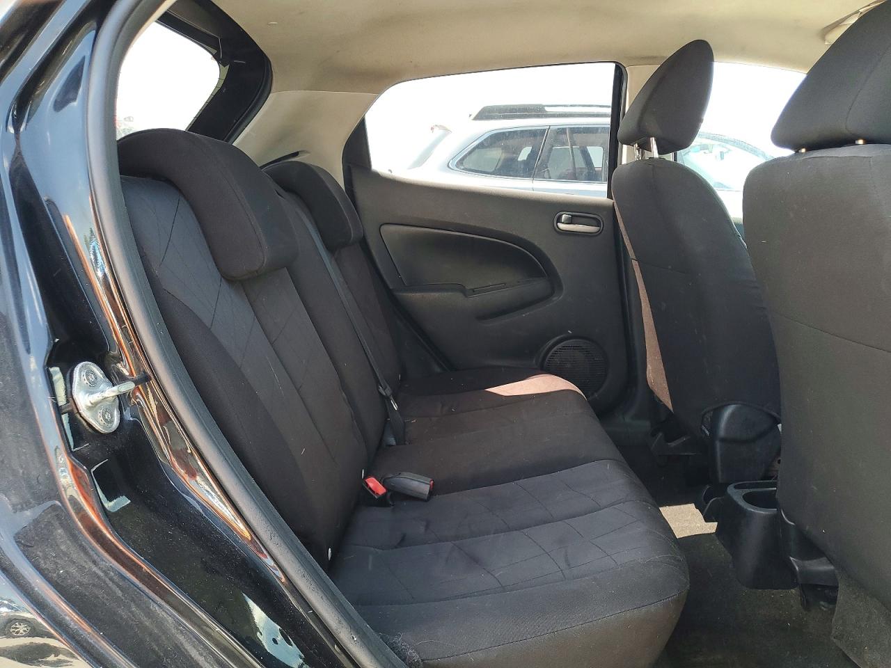 2011 Mazda Mazda2 Black vin: JM1DE1HY2B0123451
