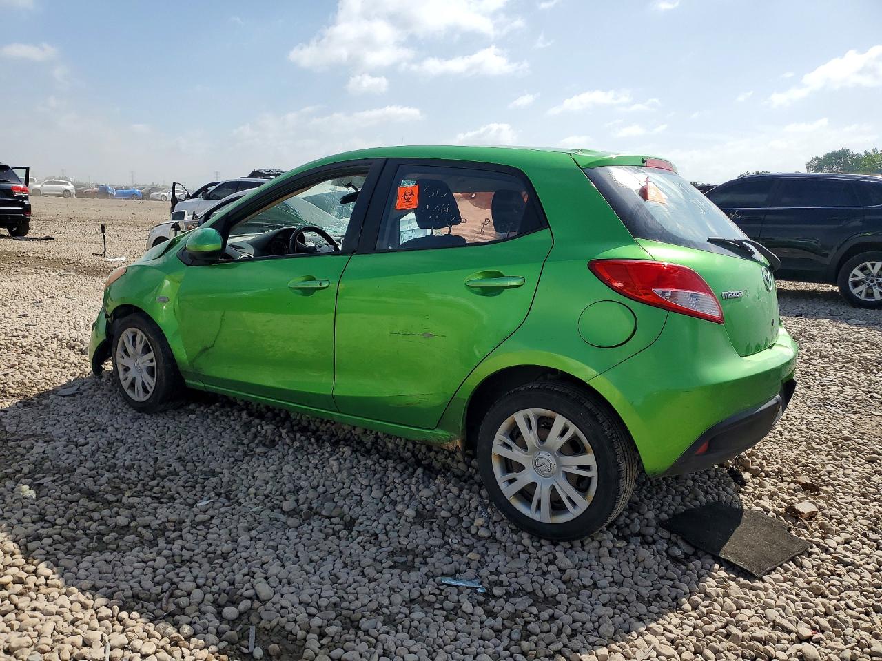 2011 Mazda Mazda2 Green vin: JM1DE1HY3B0116153
