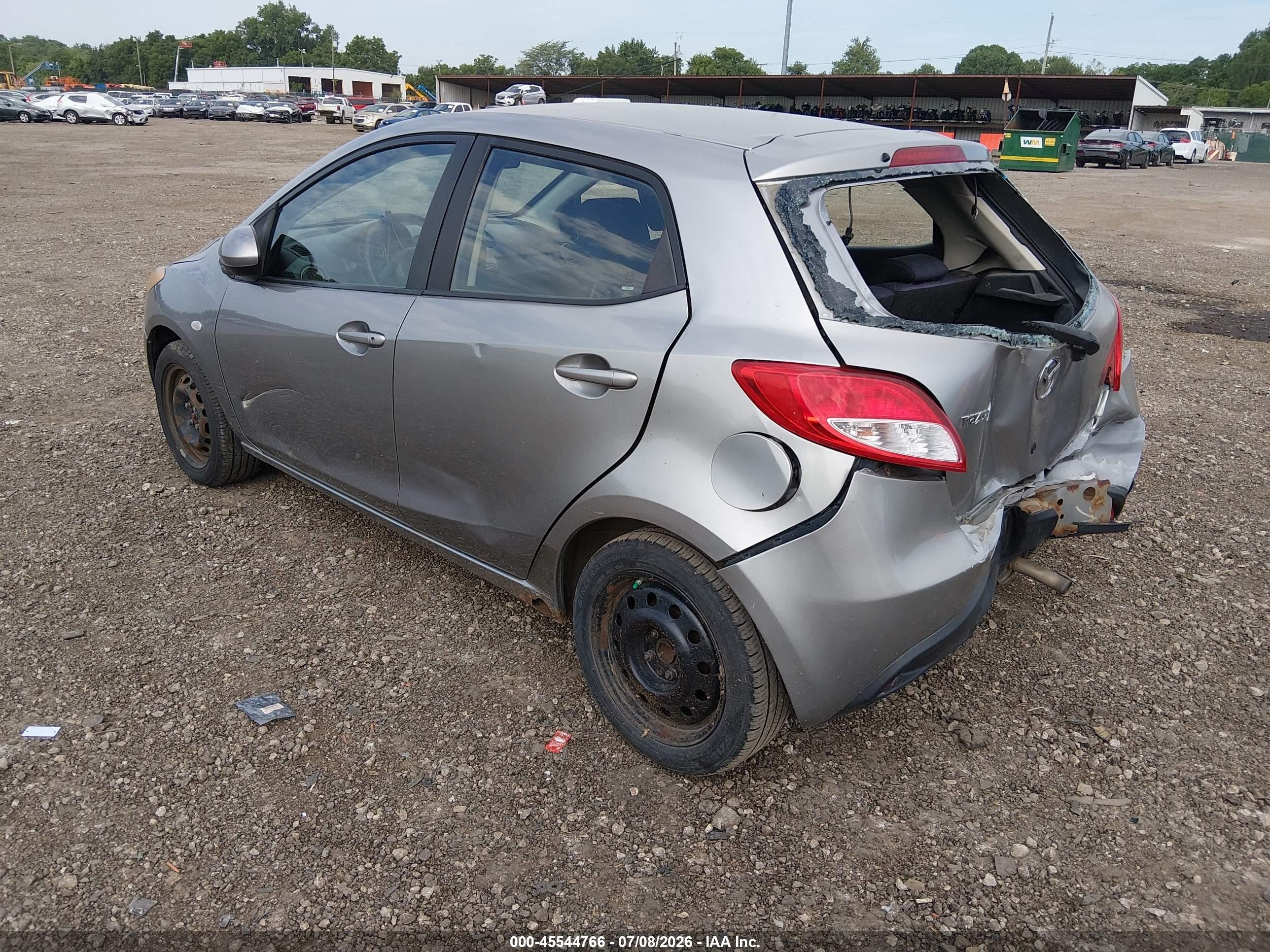 2011 Mazda Mazda2 Sport Серый vin: JM1DE1HY6B0107740