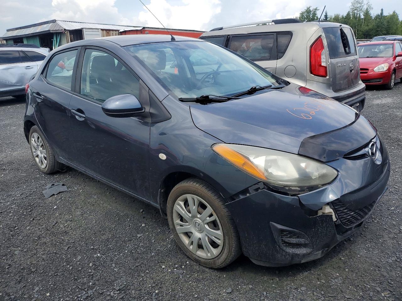 2011 Mazda Mazda2 Blue vin: JM1DE1HY9B0102743