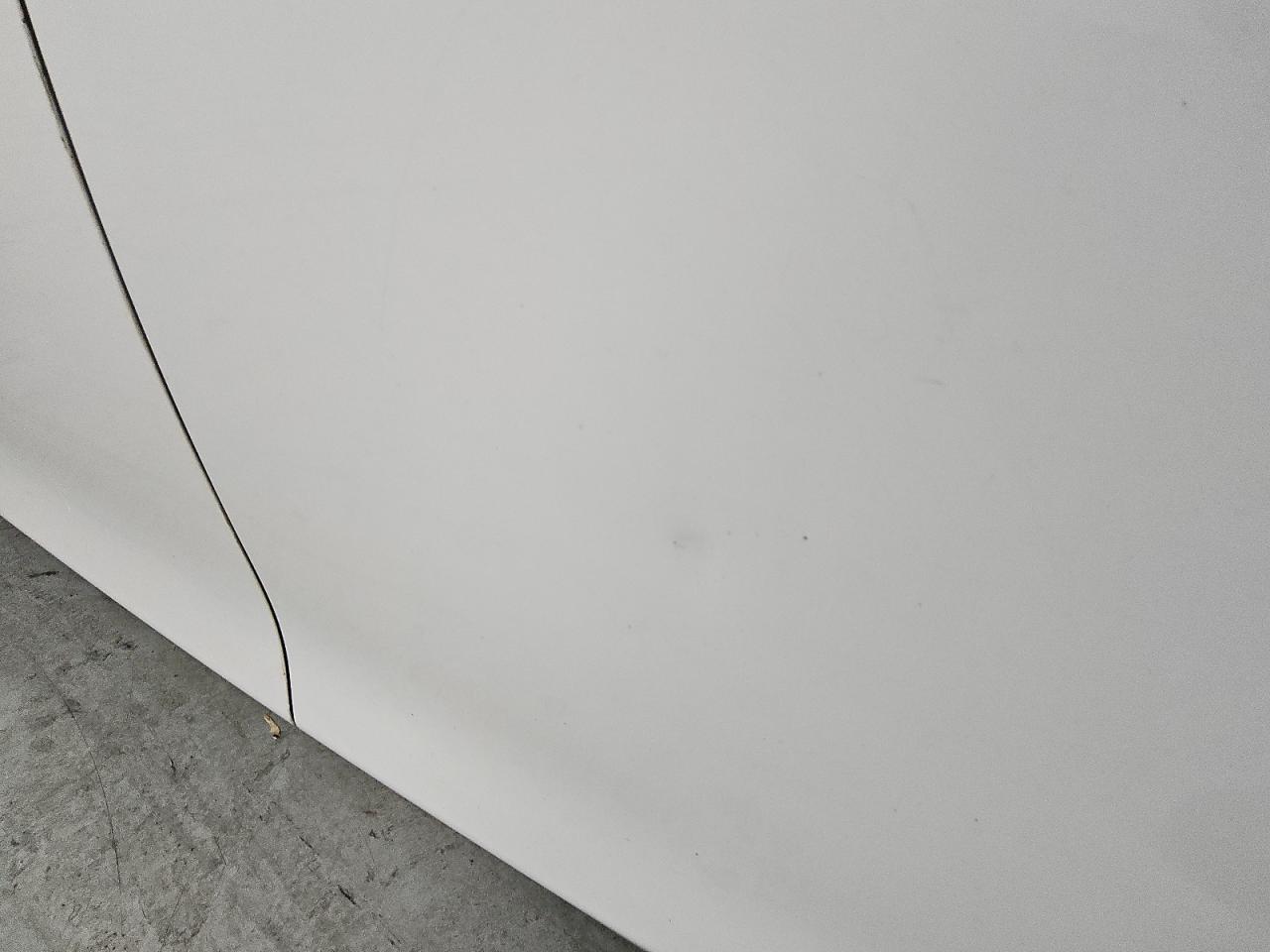 2011 Mazda Mazda2 White vin: JM1DE1HY9B0102998 Damage: Left Rear Door, Dent(S) W/ Paint Dmg, 1/2 To 1 Inch