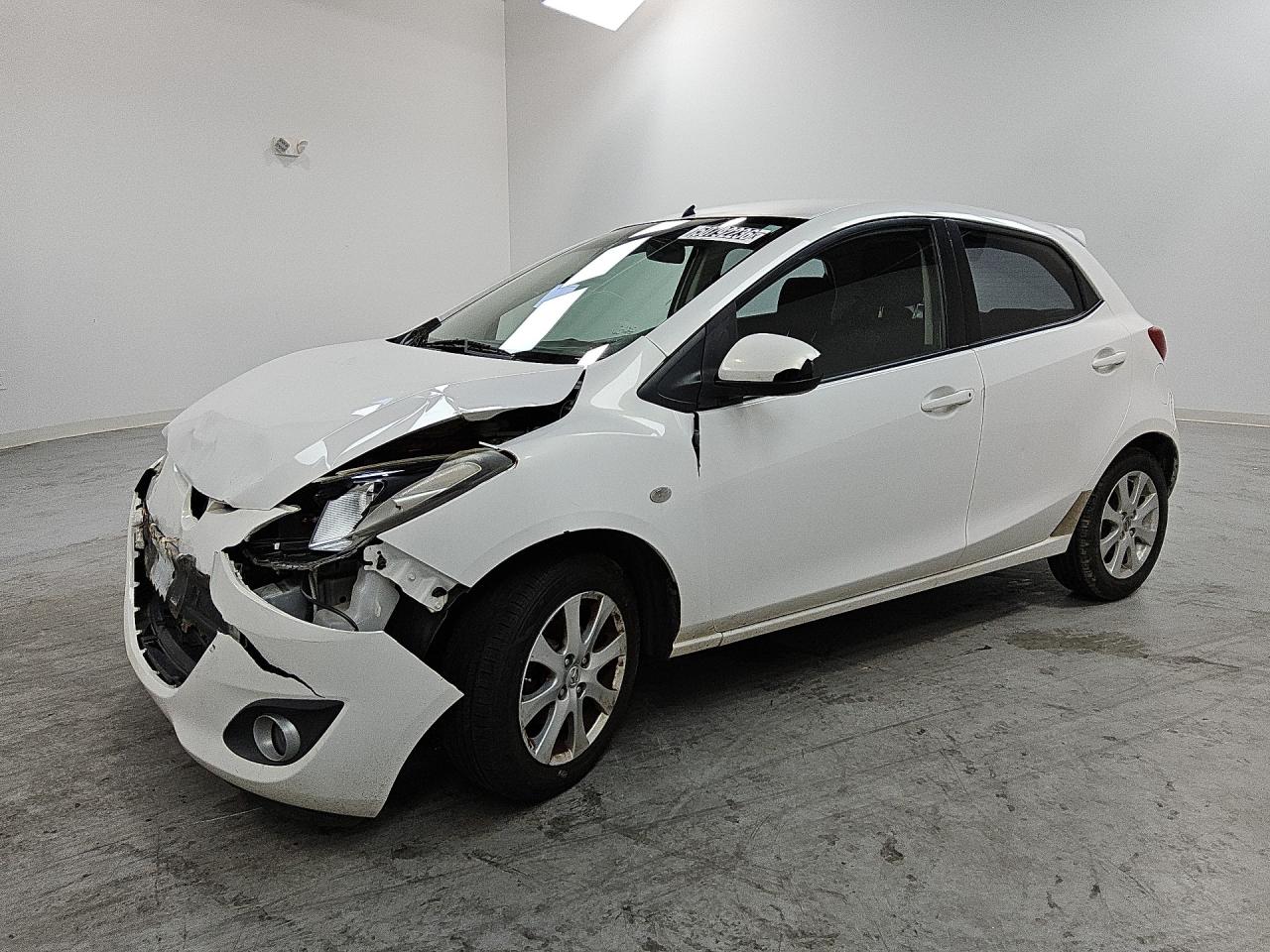 2011 Mazda Mazda2 White vin: JM1DE1HY9B0102998 Damage: Left Mirror, Broken, Replacement Required