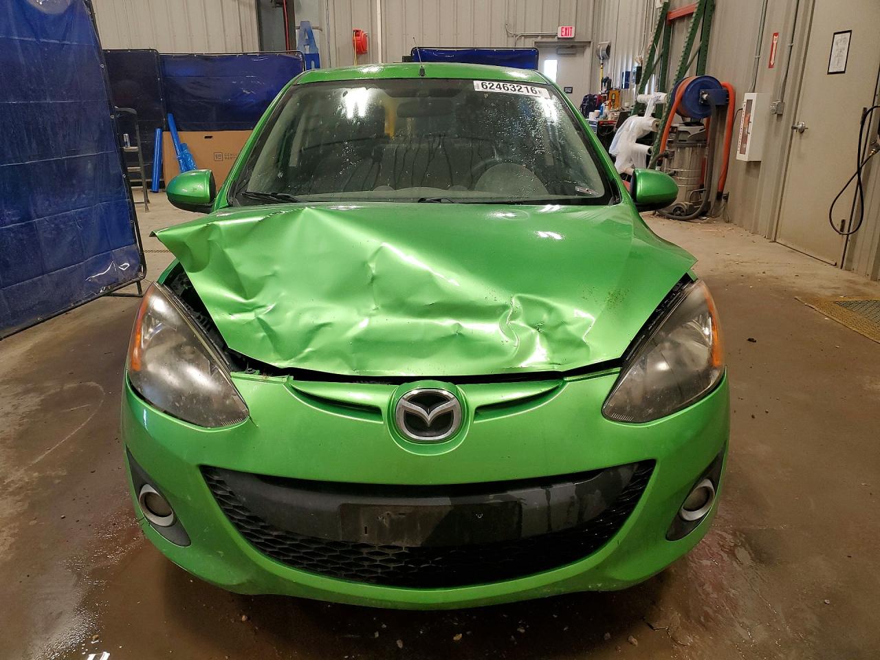 2011 Mazda Mazda2 Green vin: JM1DE1HY9B0125732