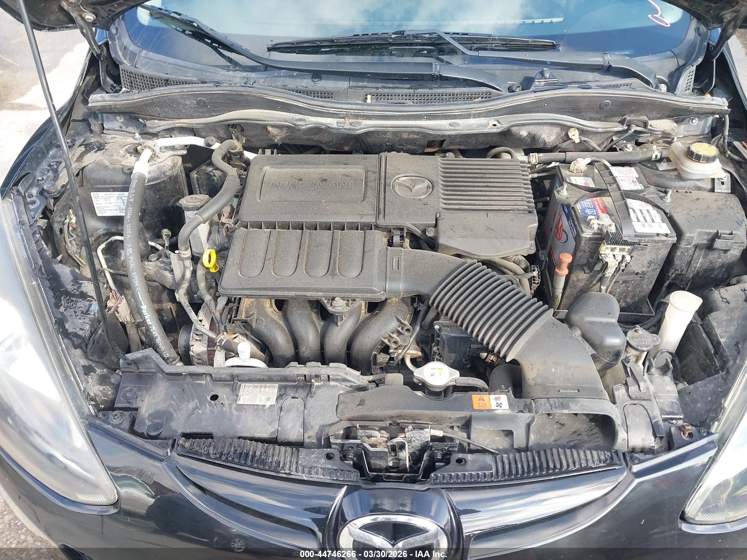 2011 Mazda Mazda2 Sport Black vin: JM1DE1HZ2B0106688