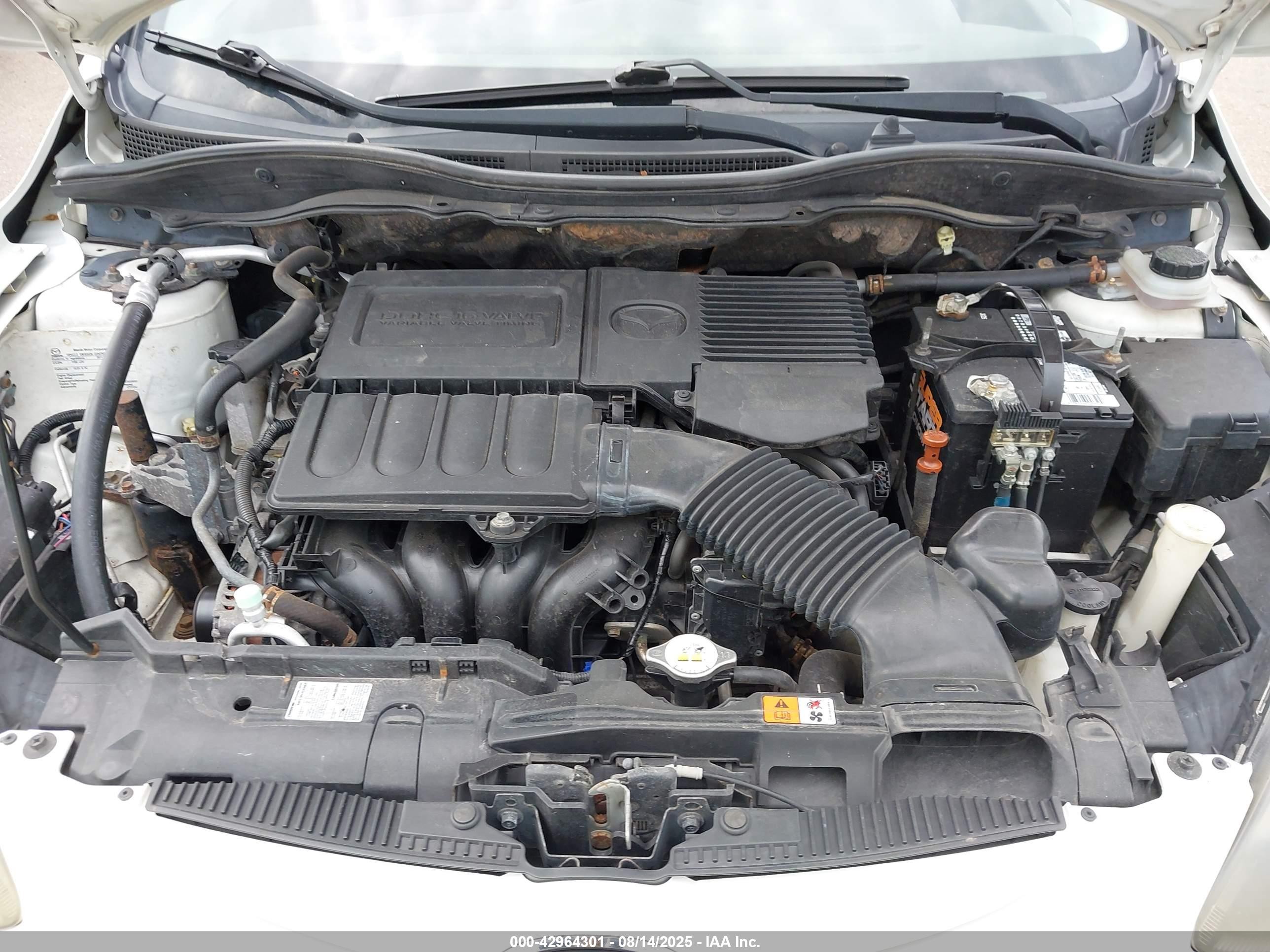 2011 Mazda Mazda2 Sport Белый vin: JM1DE1HZ3B0124021