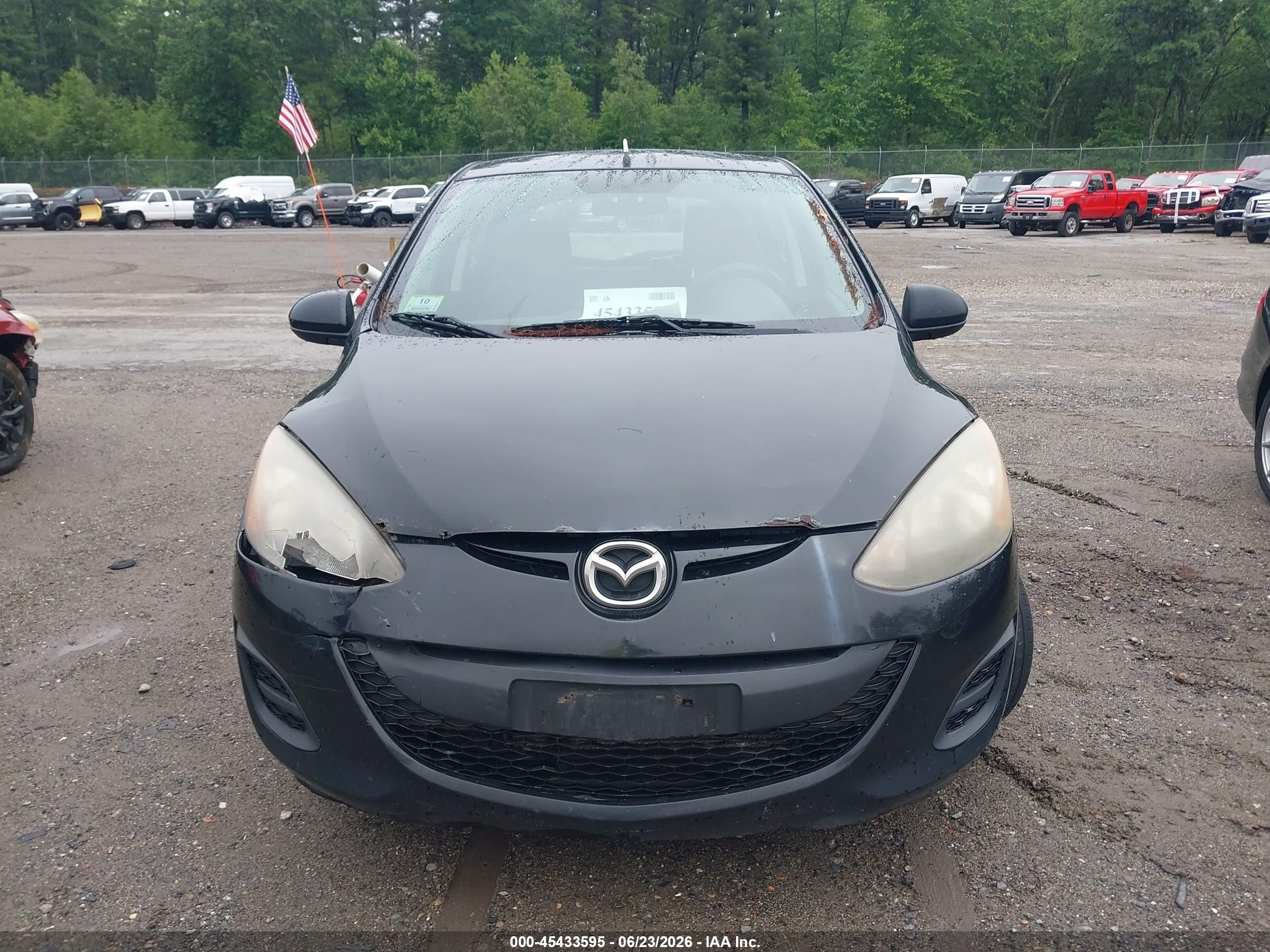 2011 Mazda Mazda2 Sport Black vin: JM1DE1HZ4B0111892