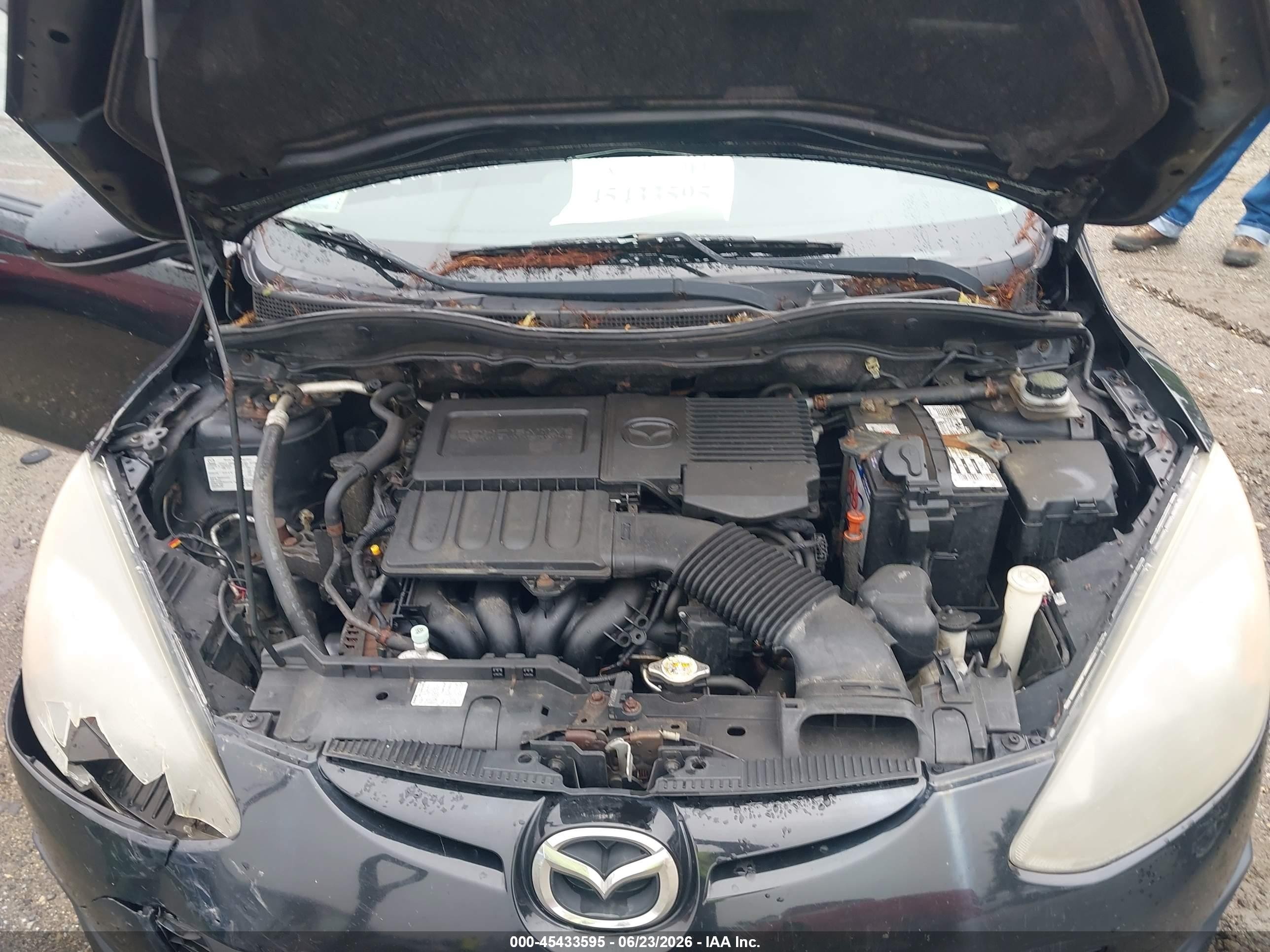 2011 Mazda Mazda2 Sport Black vin: JM1DE1HZ4B0111892