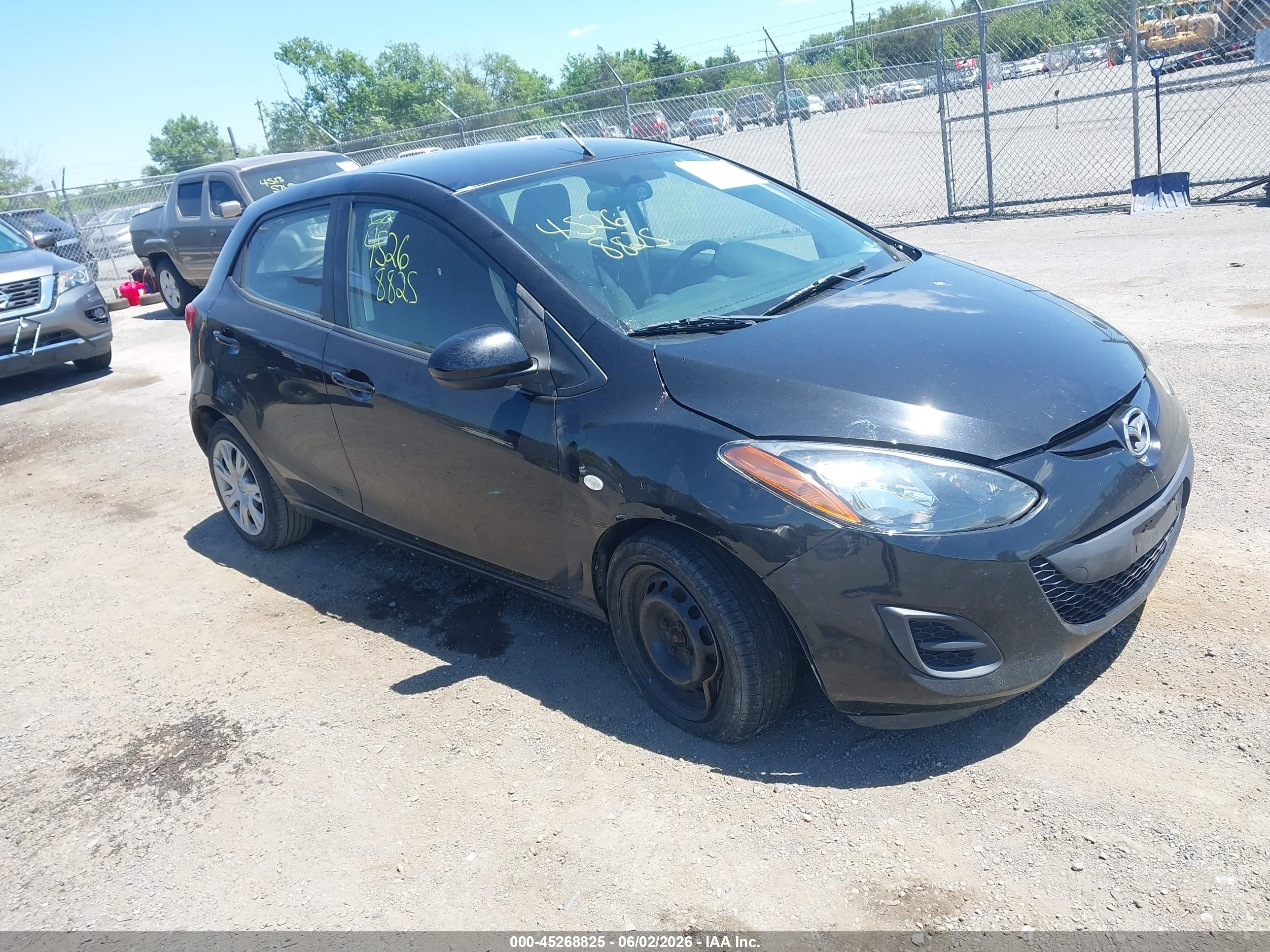 2011 Mazda Mazda2 Sport Black vin: JM1DE1HZ5B0129415