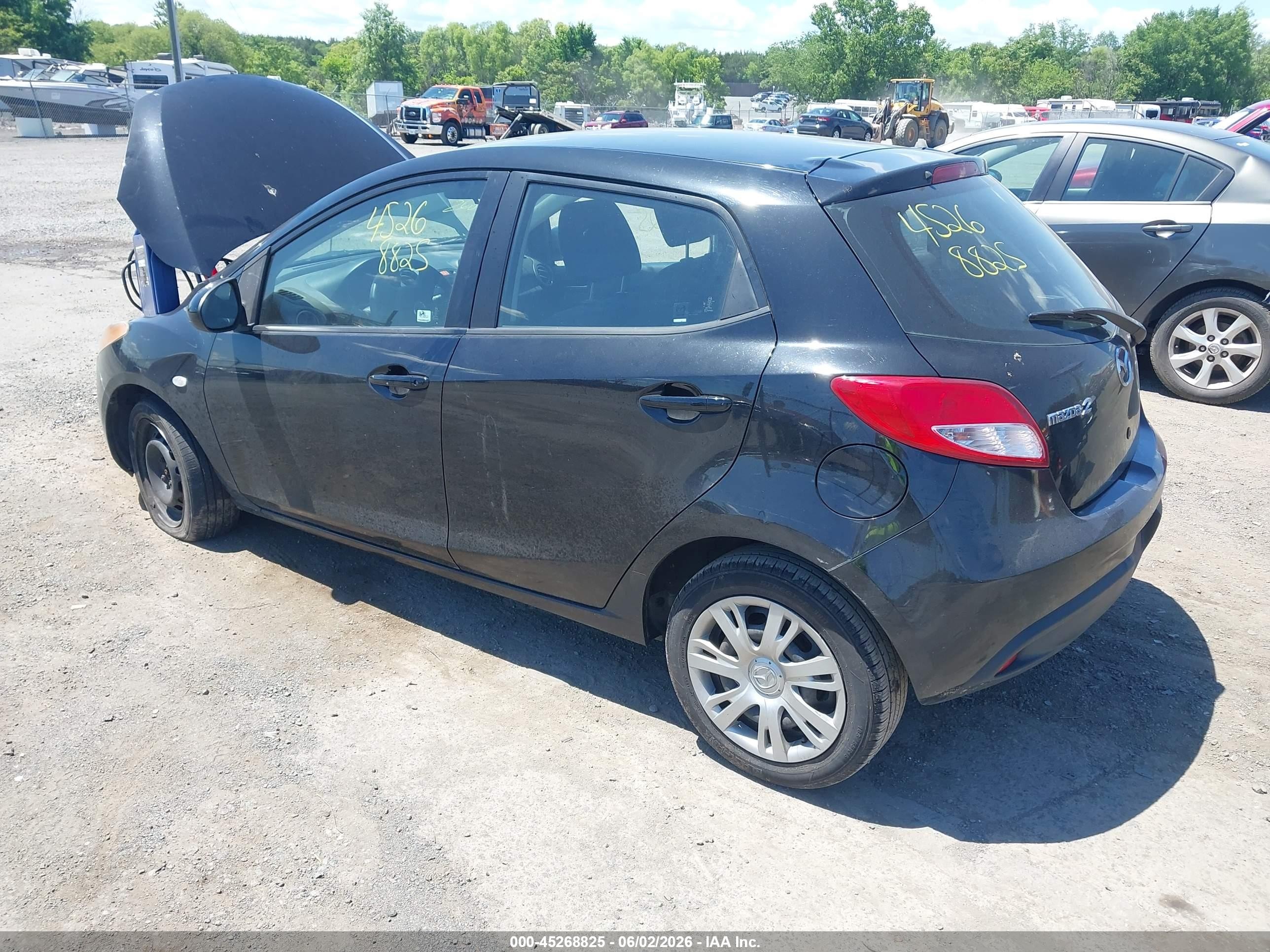 2011 Mazda Mazda2 Sport Black vin: JM1DE1HZ5B0129415