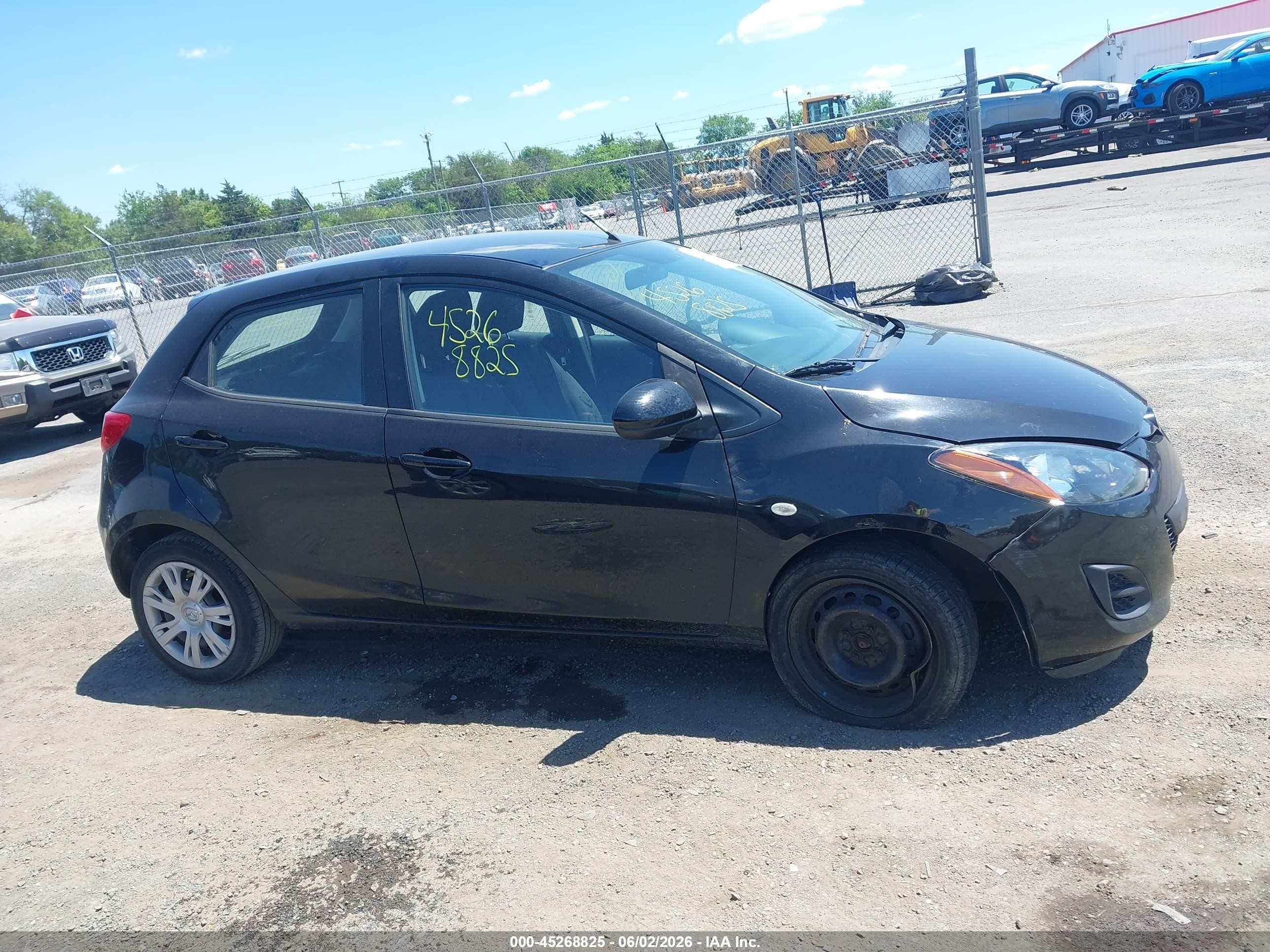 2011 Mazda Mazda2 Sport Black vin: JM1DE1HZ5B0129415