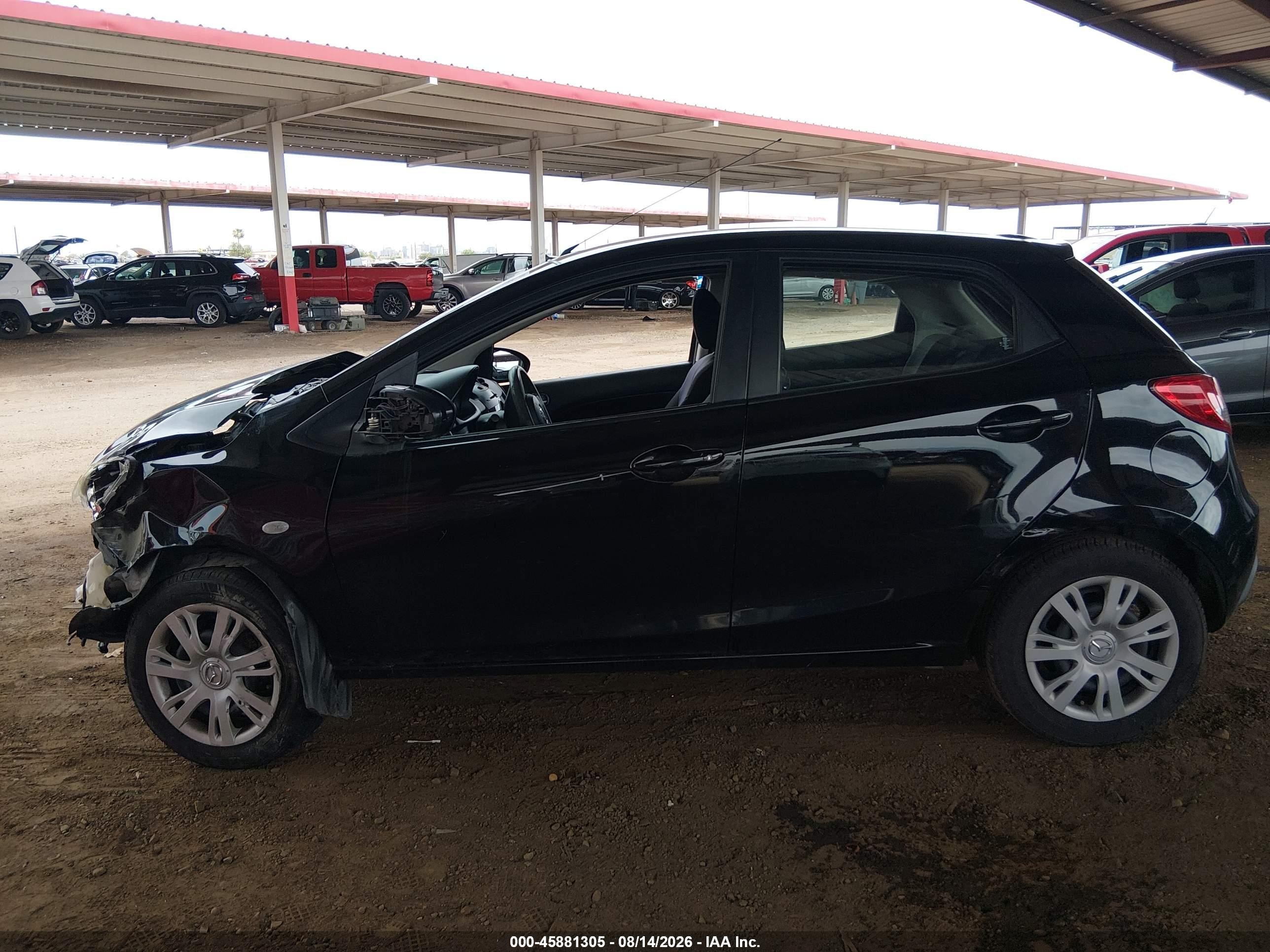 2011 Mazda Mazda2 Sport Black vin: JM1DE1HZ6B0119377