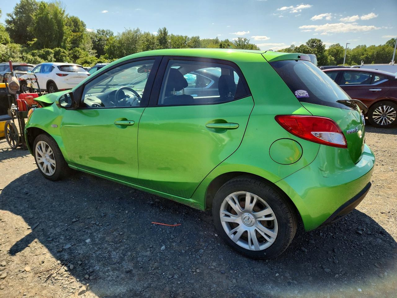 2011 Mazda Mazda2 Green vin: JM1DE1HZ6B0127334