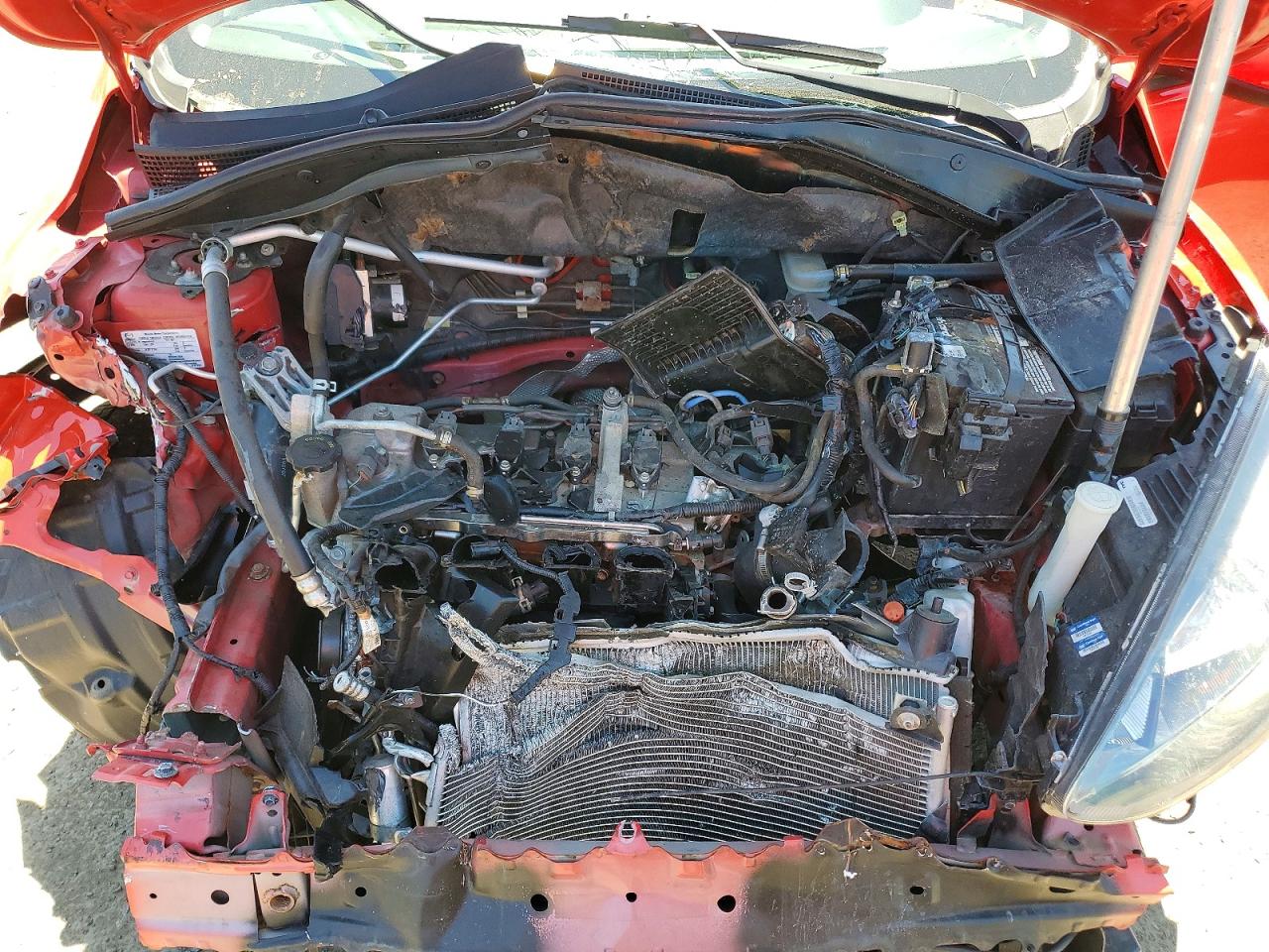 2011 Mazda Mazda2 Red vin: JM1DE1HZ8B0104556