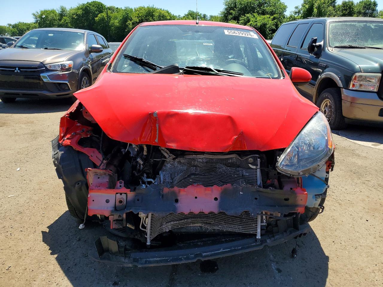 2011 Mazda Mazda2 Red vin: JM1DE1HZ8B0104556