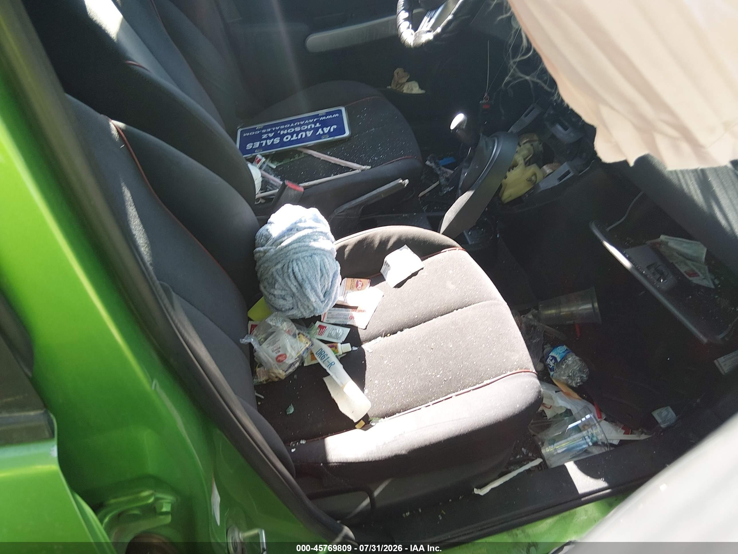 2011 Mazda Mazda2 Touring Green vin: JM1DE1HZ8B0112804