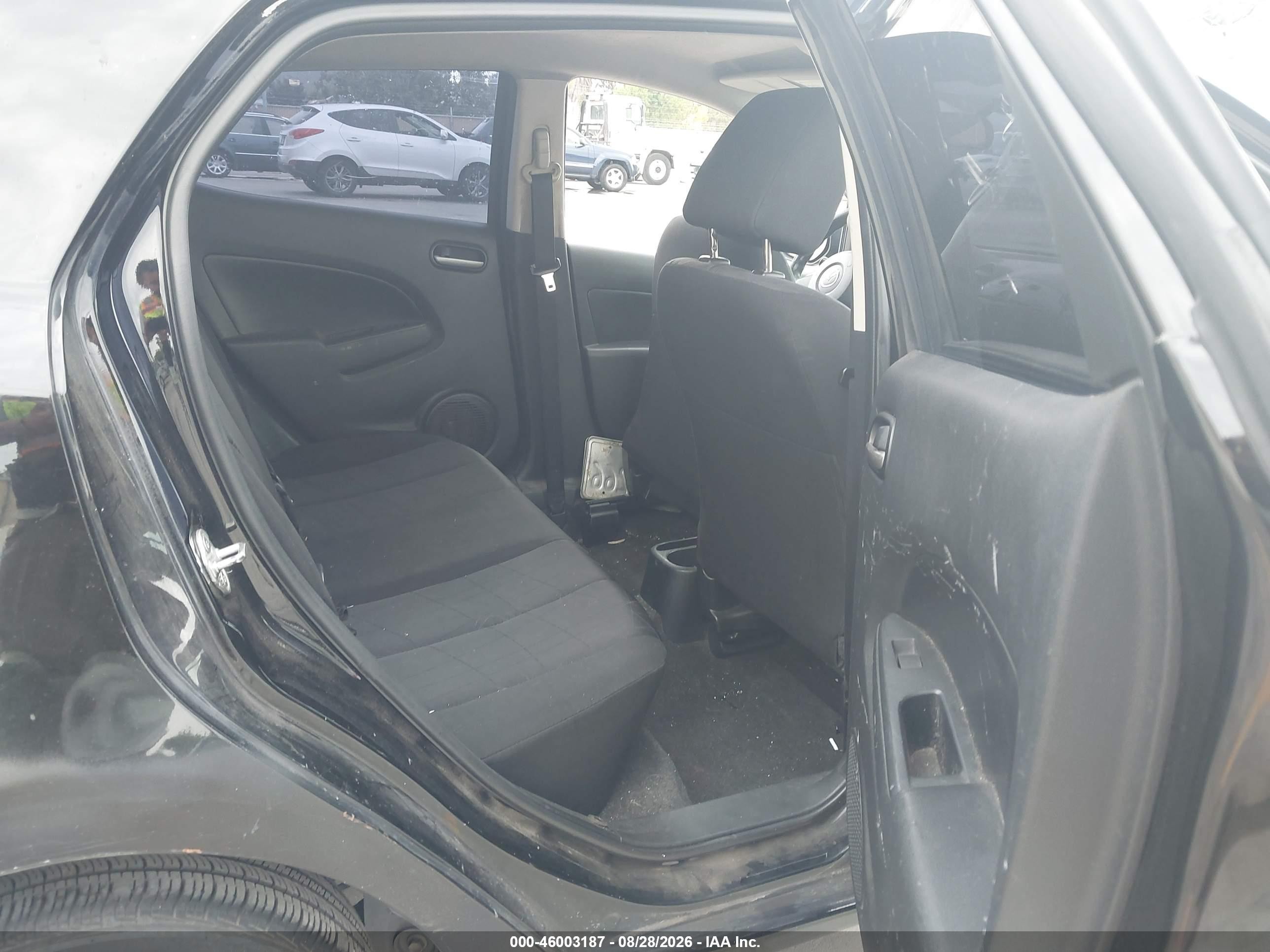 2012 Mazda Mazda2 Sport Black vin: JM1DE1KY0C0136550