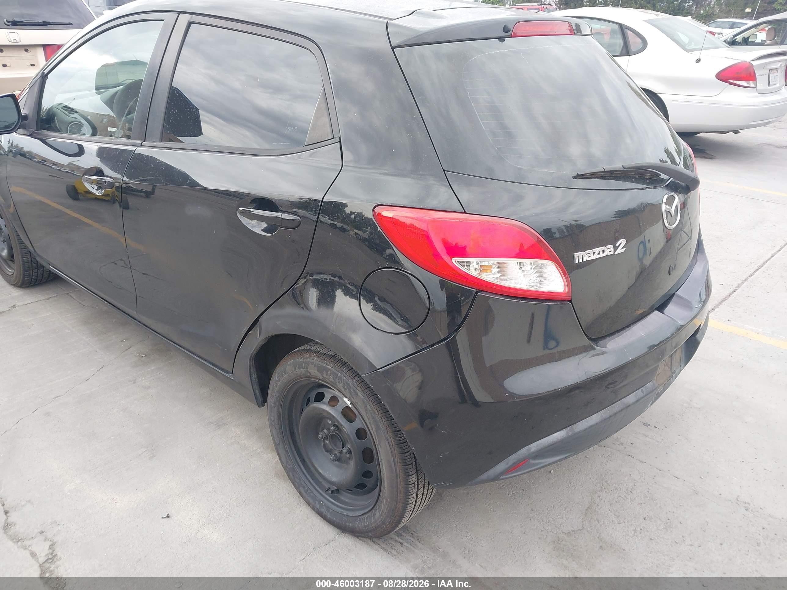 2012 Mazda Mazda2 Sport Black vin: JM1DE1KY0C0136550