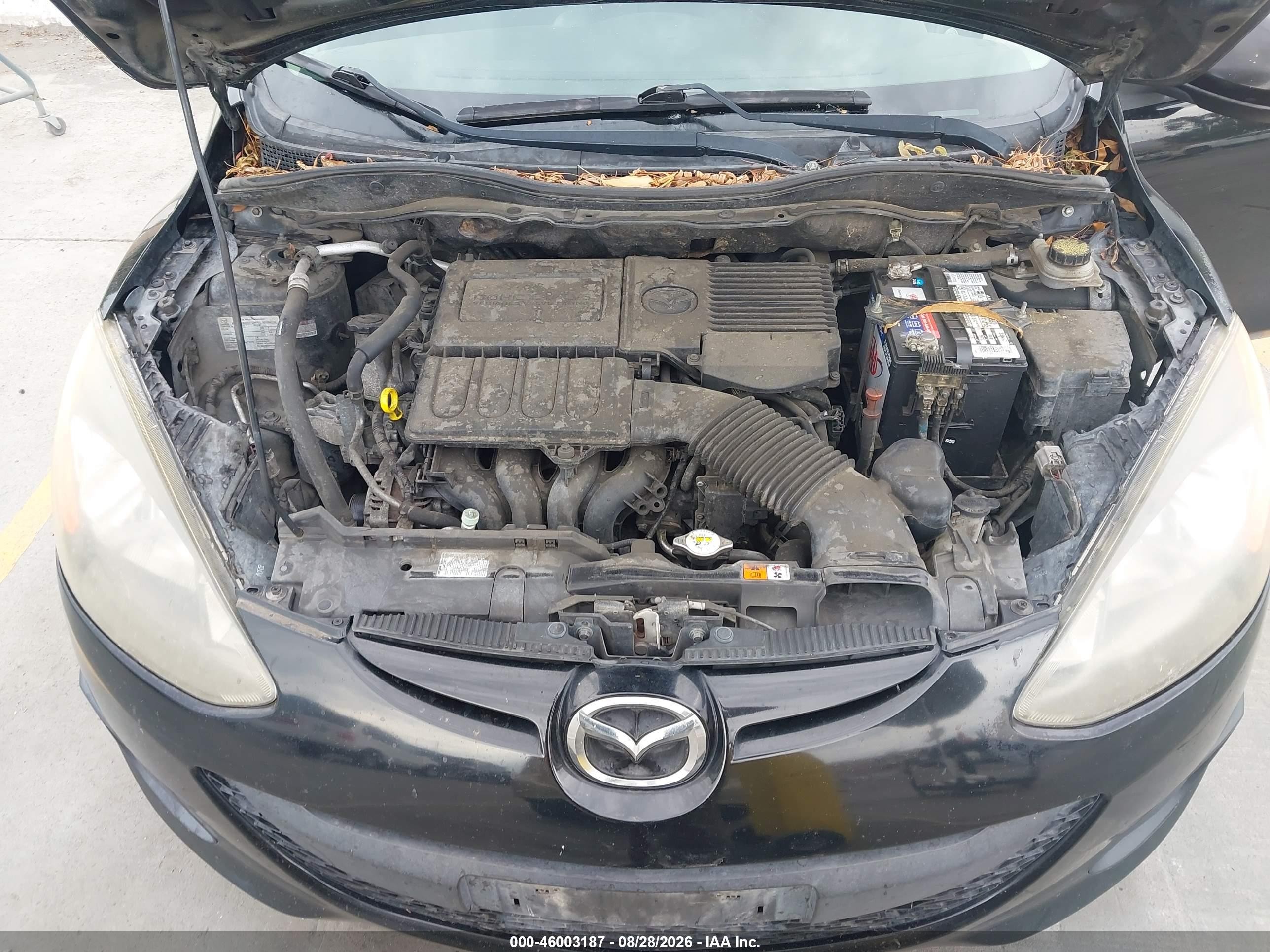 2012 Mazda Mazda2 Sport Black vin: JM1DE1KY0C0136550