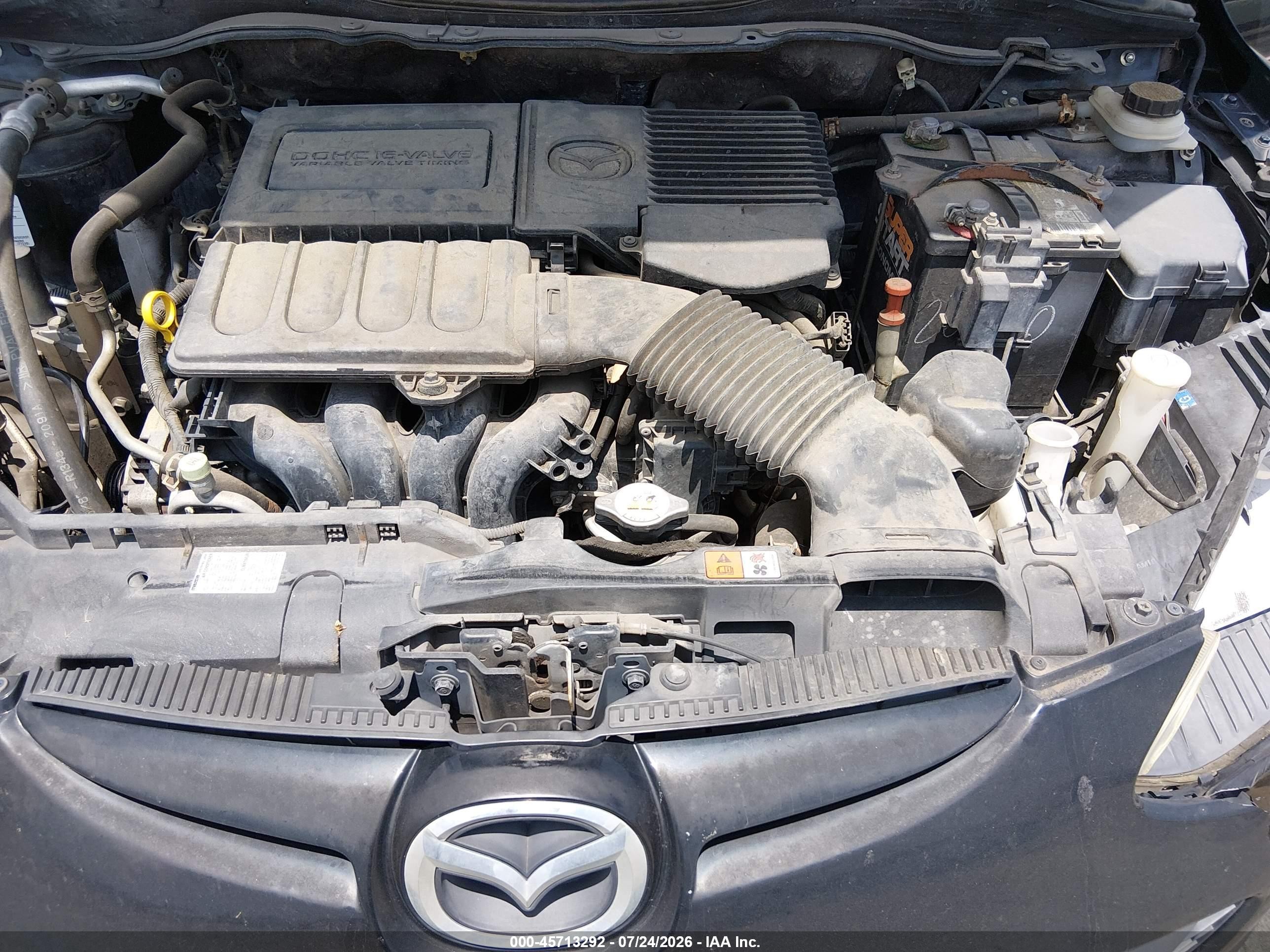 2012 Mazda Mazda2 Sport Black vin: JM1DE1KY1C0134323