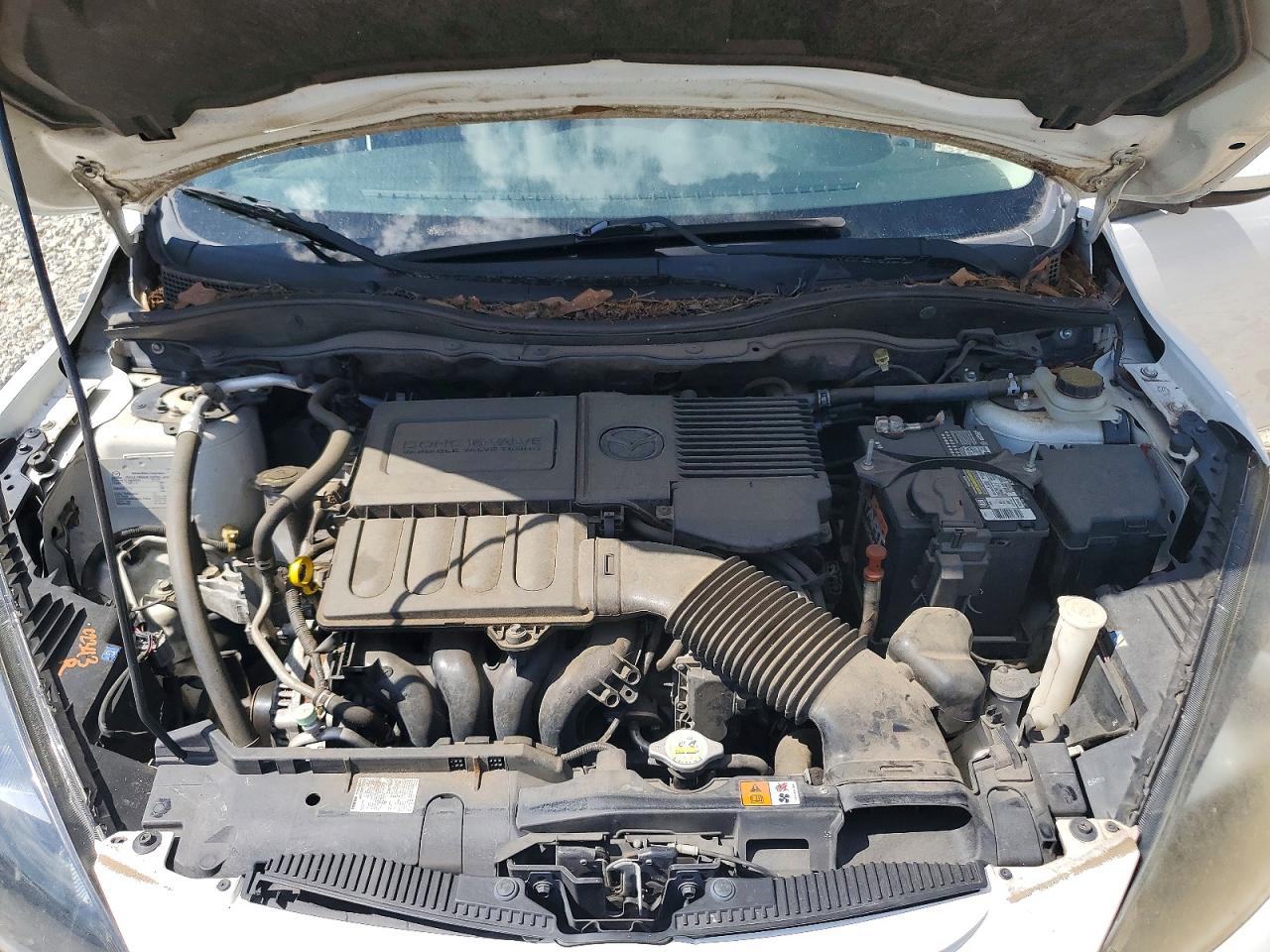 2013 Mazda Mazda 2 White vin: JM1DE1KY1D0153567