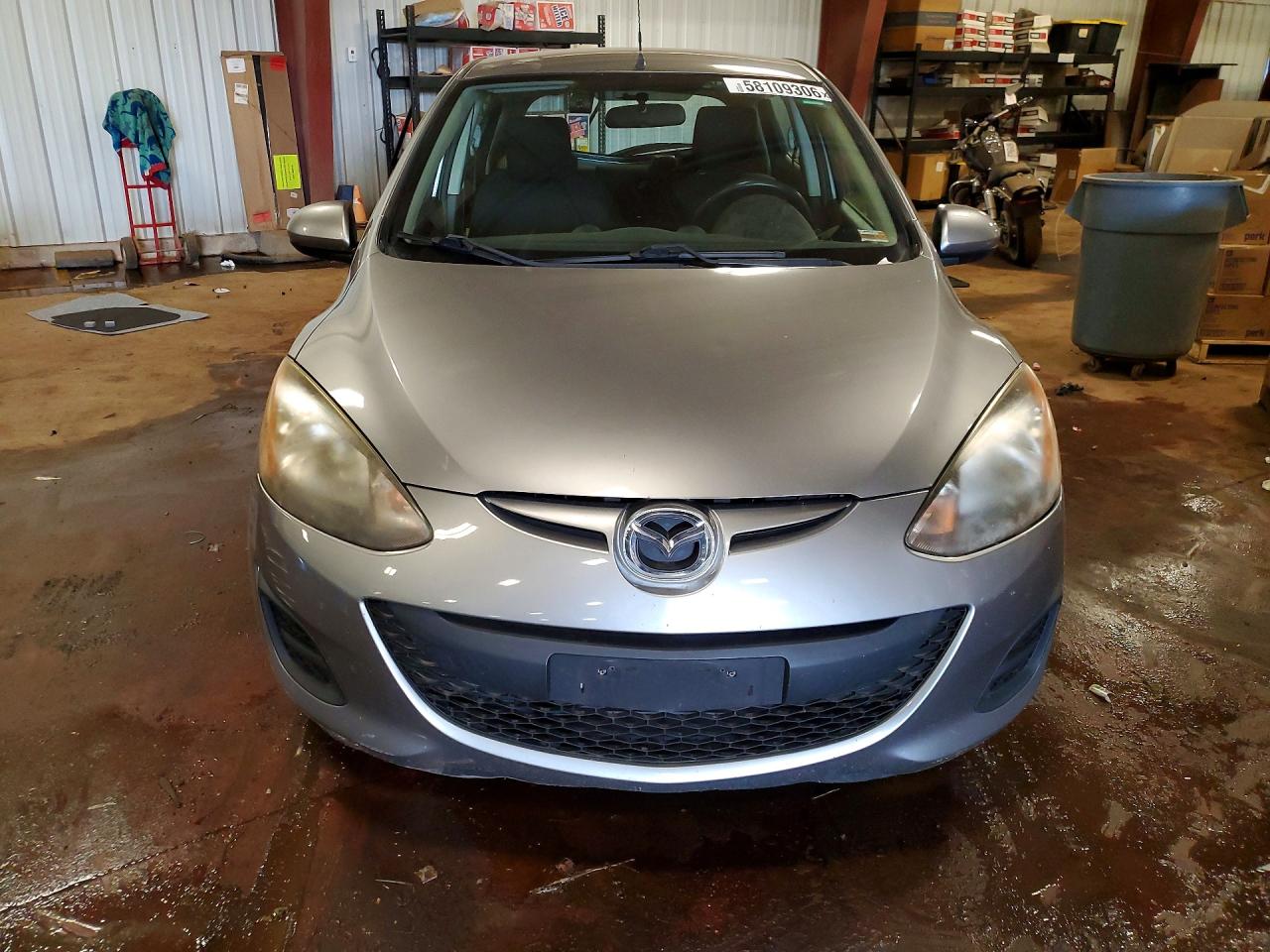 2013 Mazda Mazda2 Gray vin: JM1DE1KY1D0157134