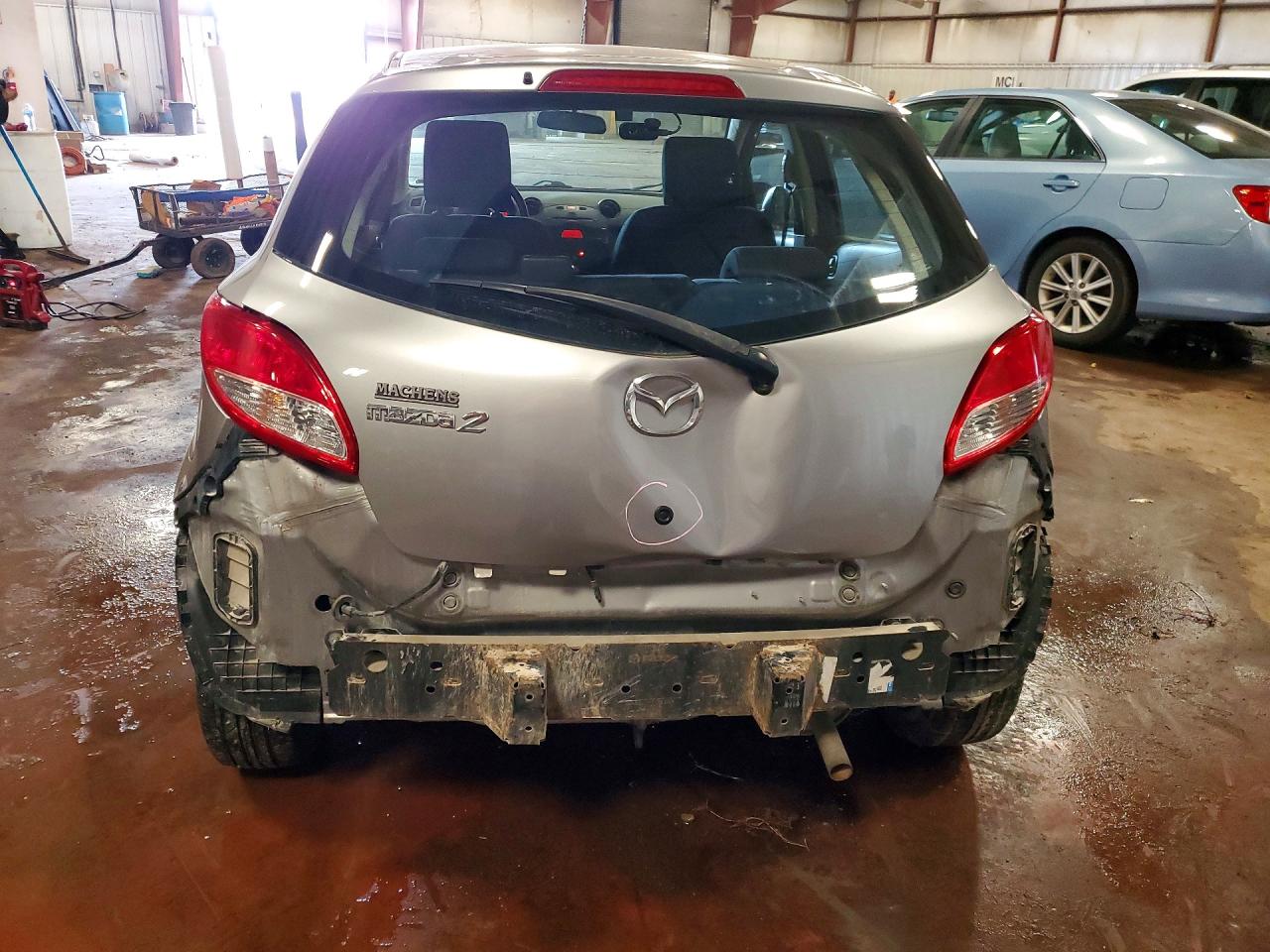 2013 Mazda Mazda2 Gray vin: JM1DE1KY1D0157134