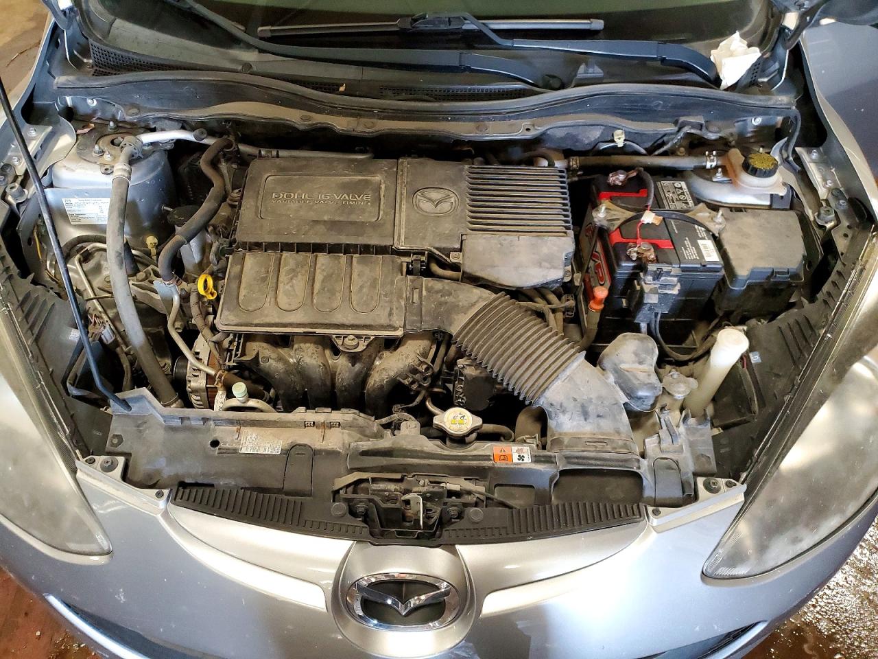 2013 Mazda Mazda2 Gray vin: JM1DE1KY1D0157134