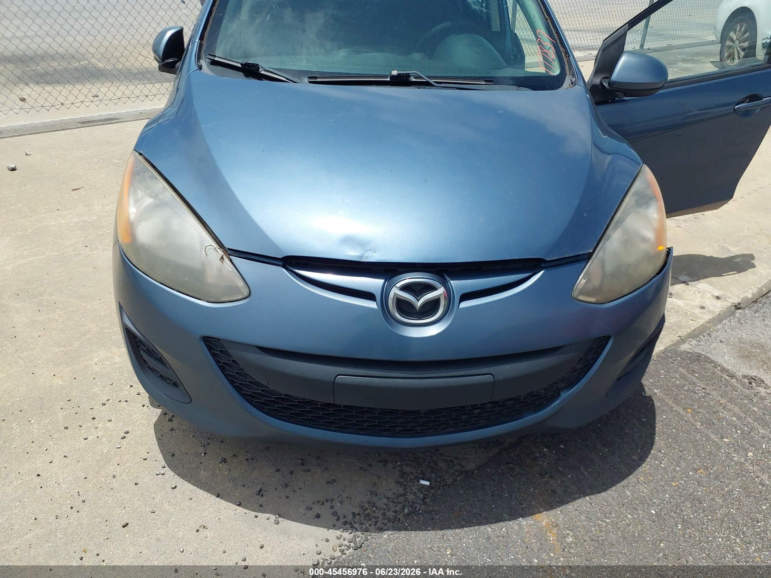 2014 Mazda Mazda2 Sport Blue vin: JM1DE1KY1E0177837