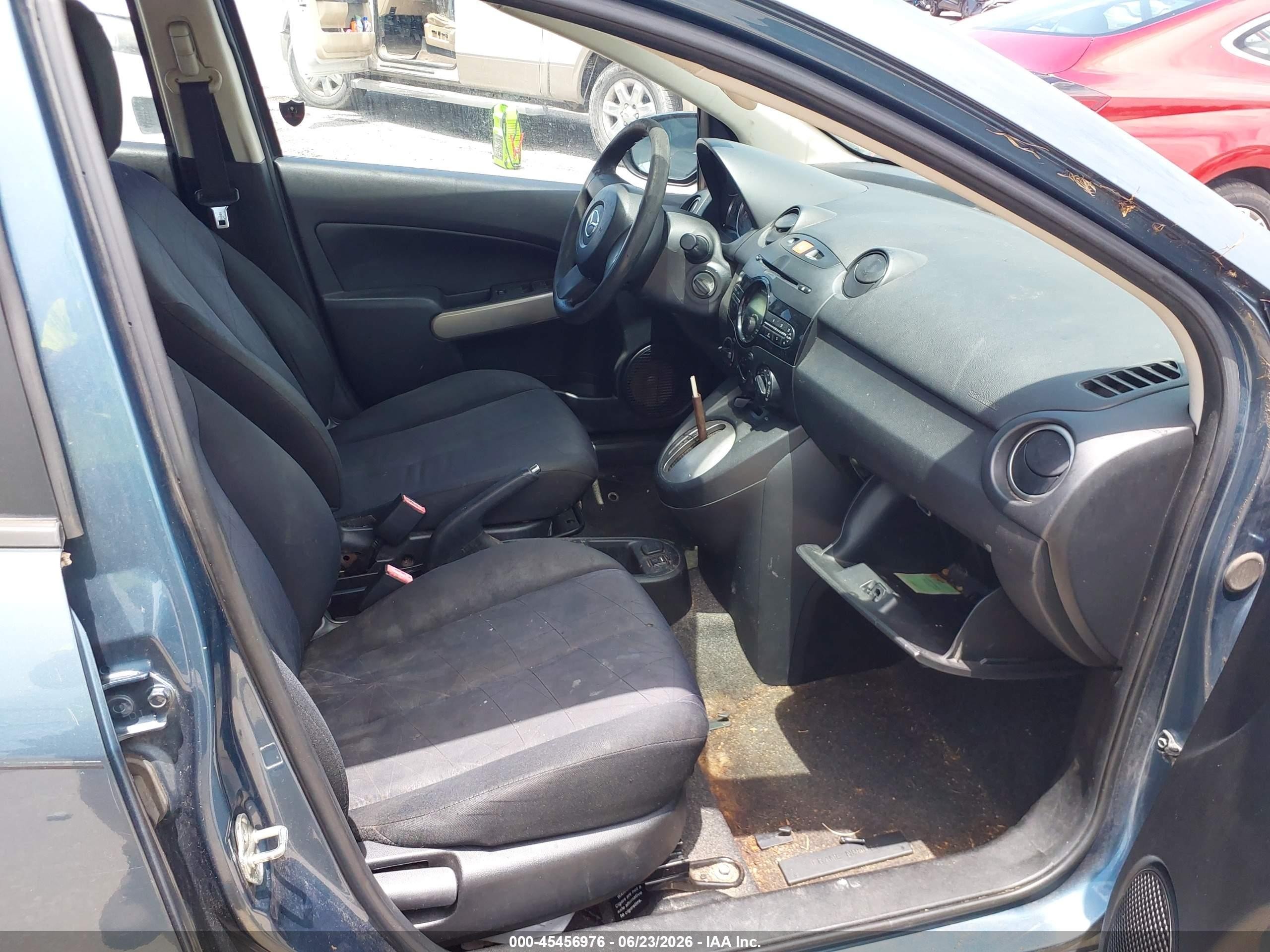 2014 Mazda Mazda2 Sport Blue vin: JM1DE1KY1E0177837