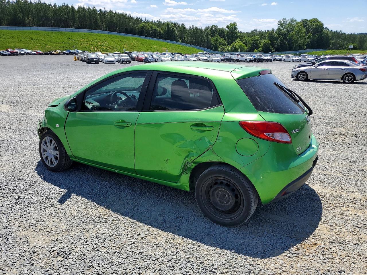 2012 Mazda Mazda2 Green vin: JM1DE1KY2C0151454