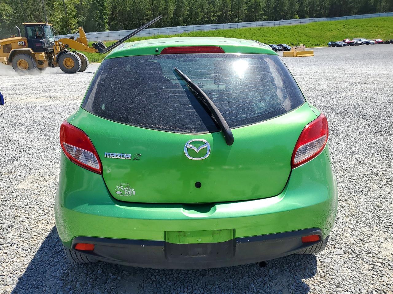 2012 Mazda Mazda2 Green vin: JM1DE1KY2C0151454