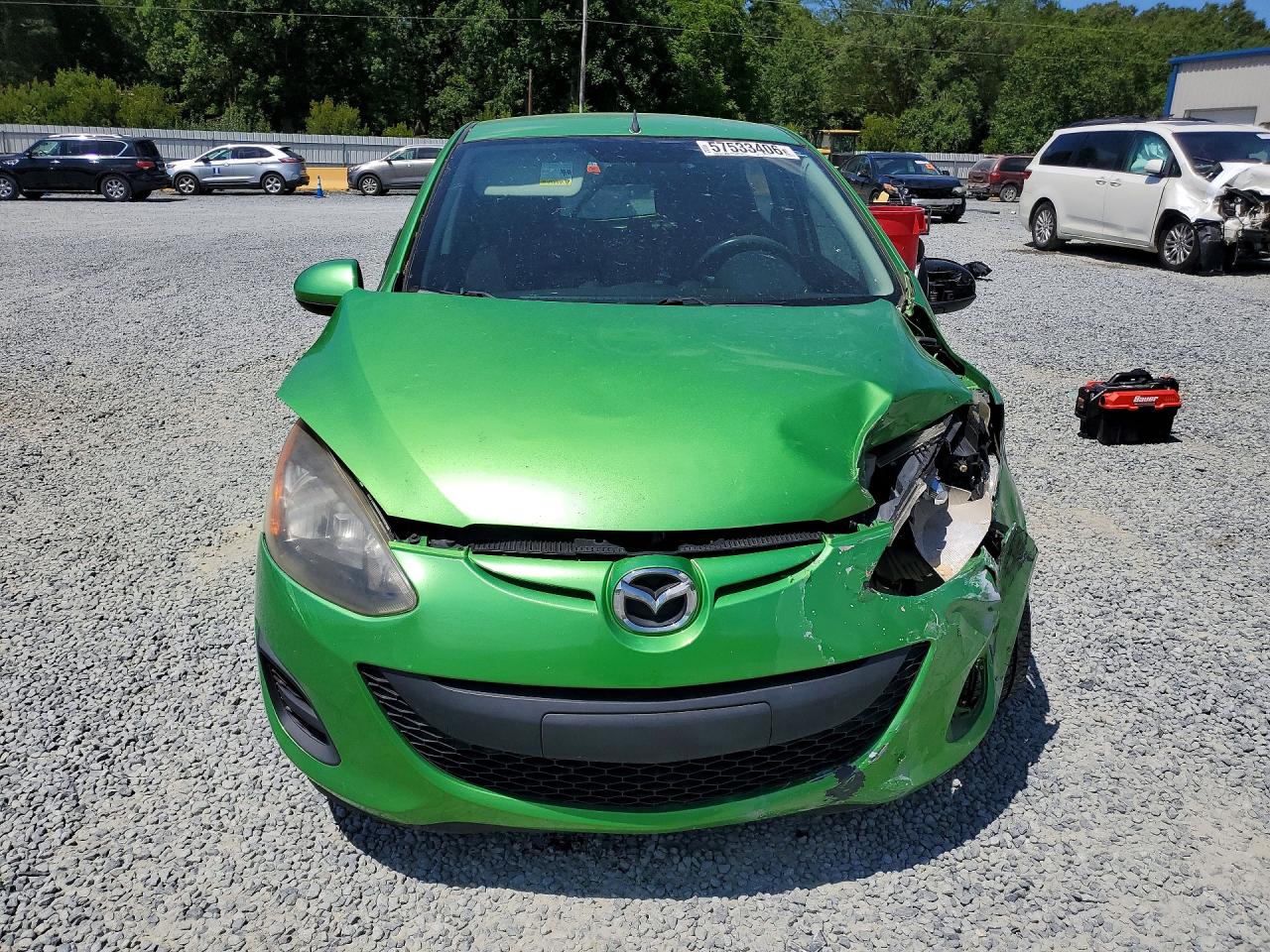 2012 Mazda Mazda2 Green vin: JM1DE1KY2C0151454