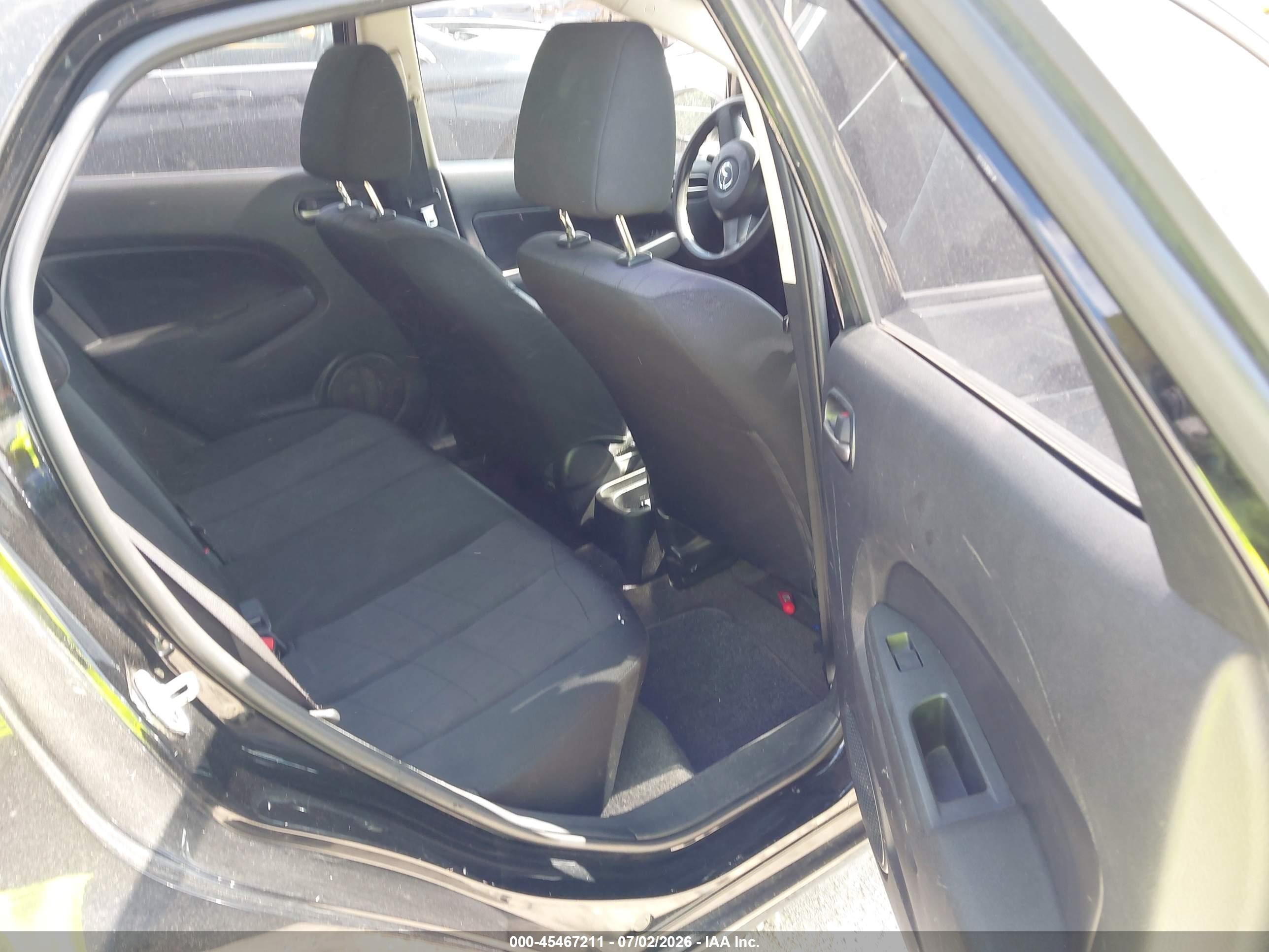 2013 Mazda Mazda2 Sport Black vin: JM1DE1KY2D0152976