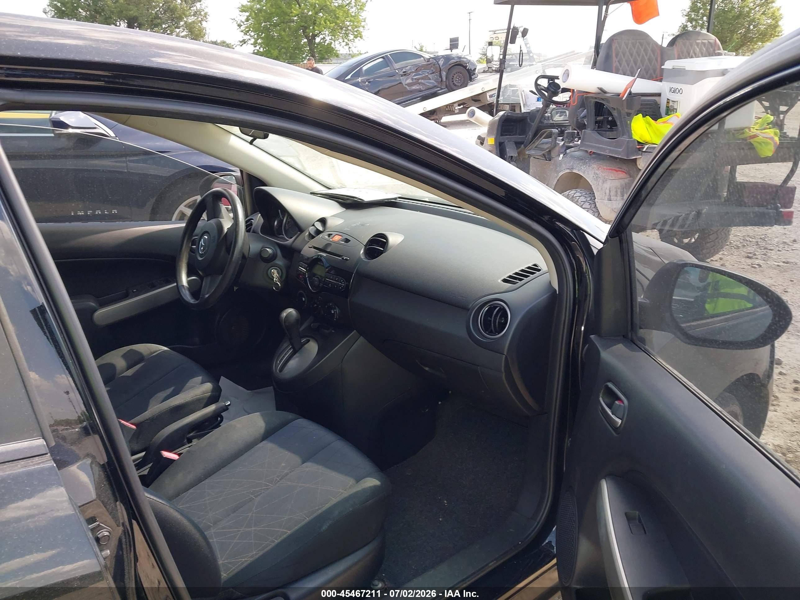2013 Mazda Mazda2 Sport Black vin: JM1DE1KY2D0152976