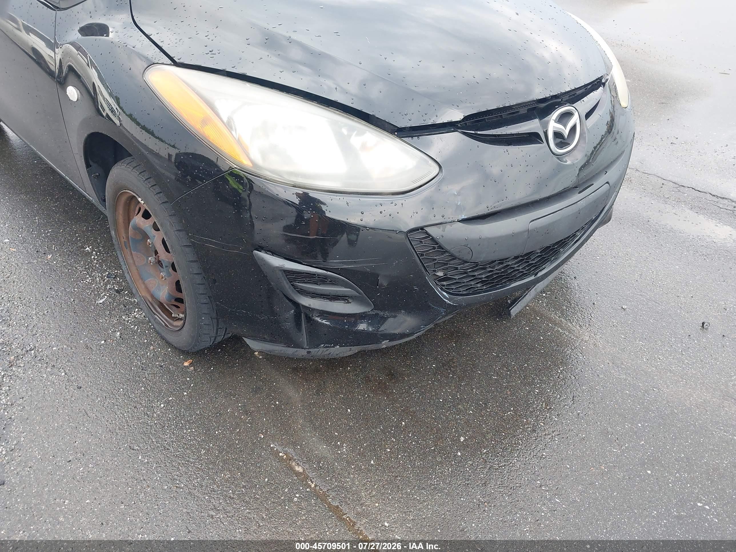 2013 Mazda Mazda2 Sport Black vin: JM1DE1KY2D0155277