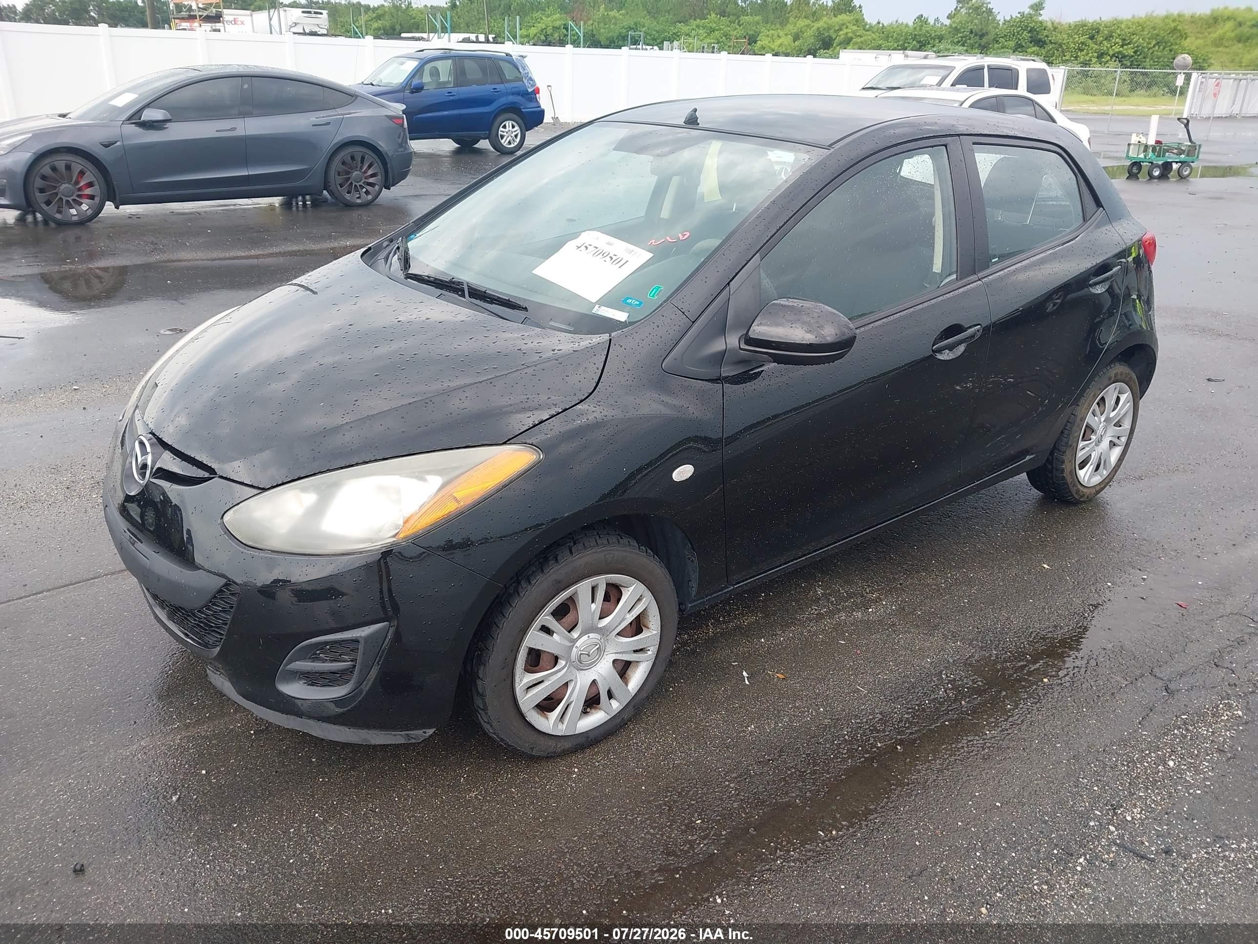 2013 Mazda Mazda2 Sport Black vin: JM1DE1KY2D0155277