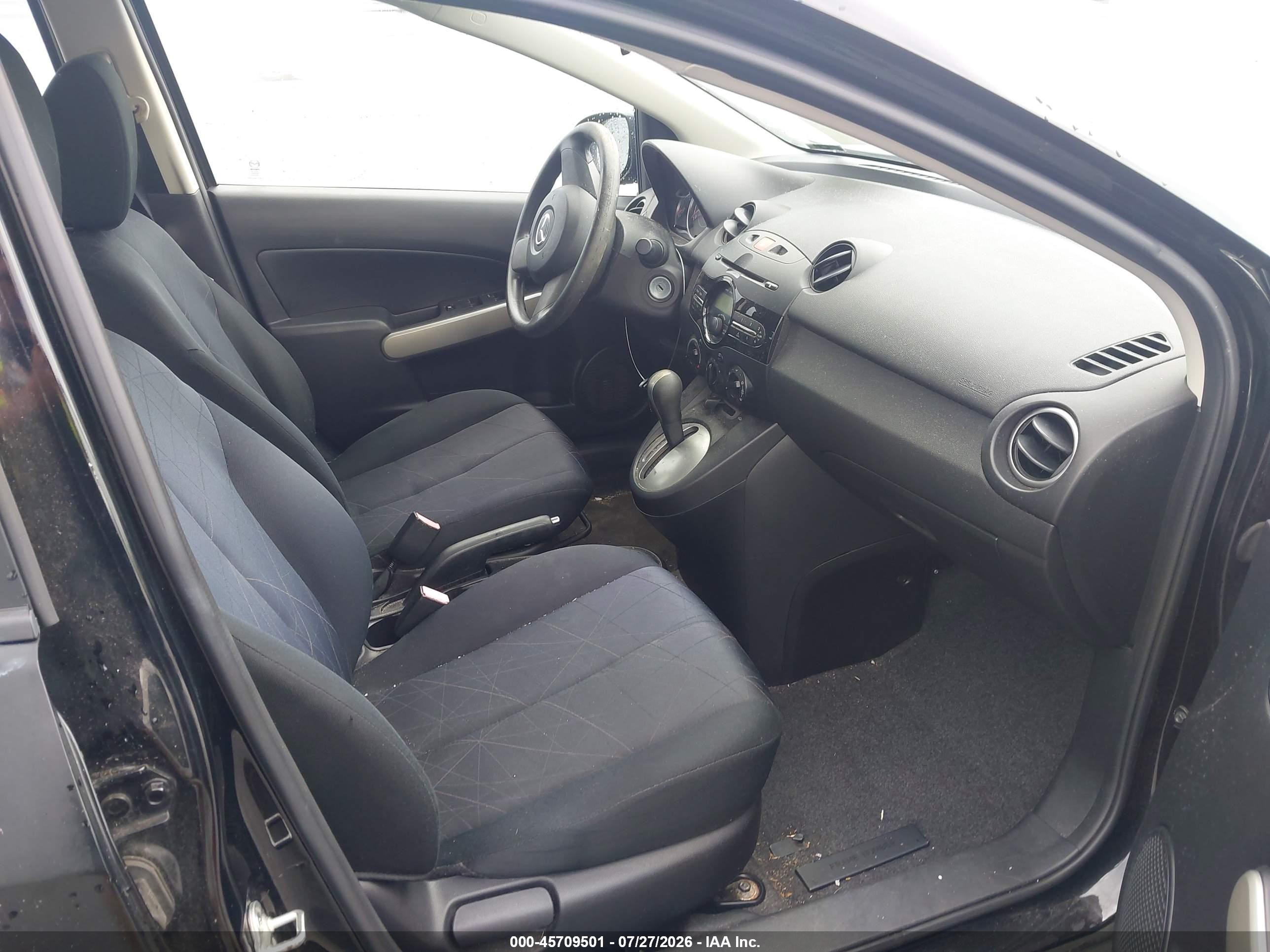 2013 Mazda Mazda2 Sport Black vin: JM1DE1KY2D0155277