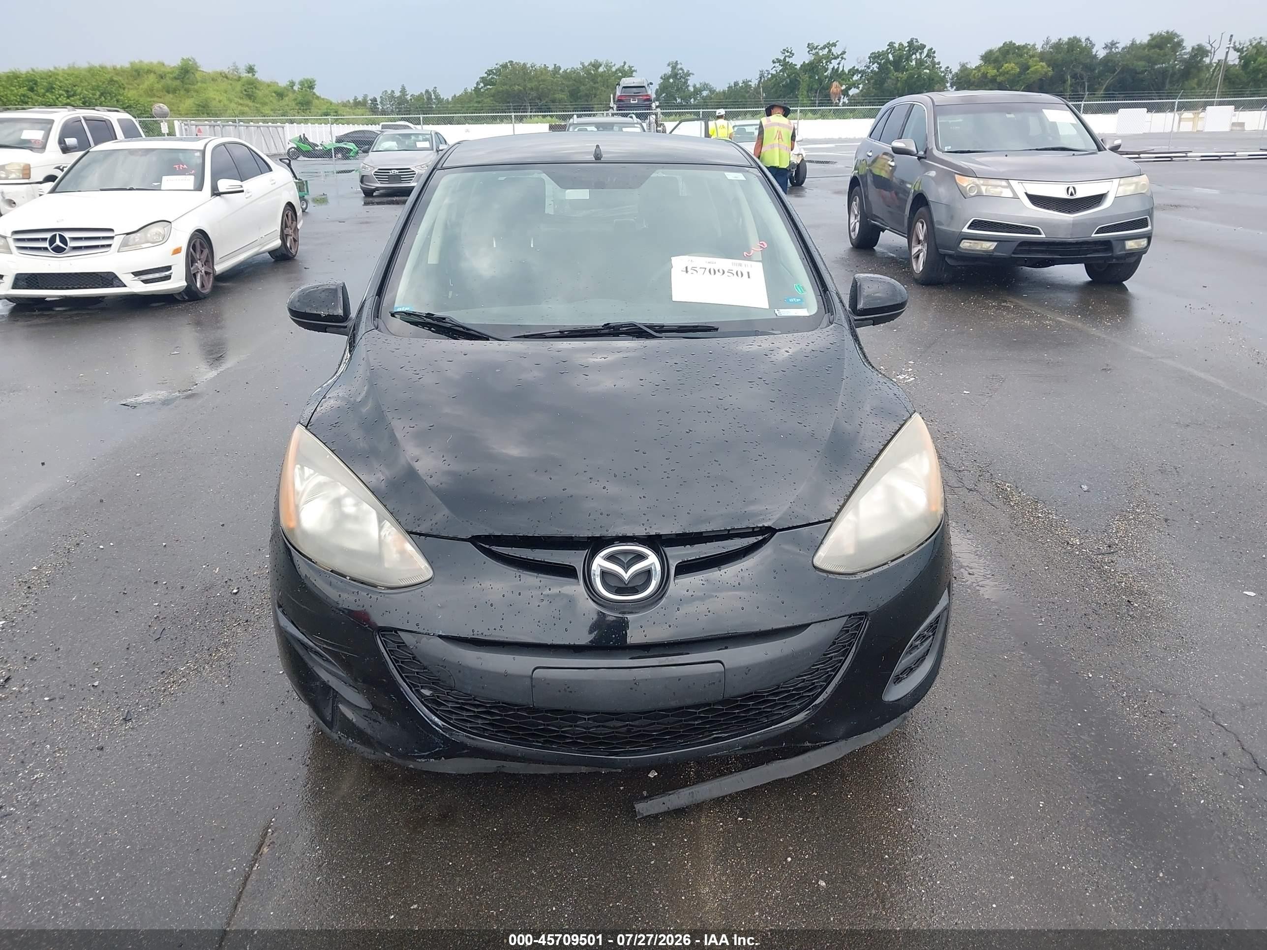2013 Mazda Mazda2 Sport Black vin: JM1DE1KY2D0155277