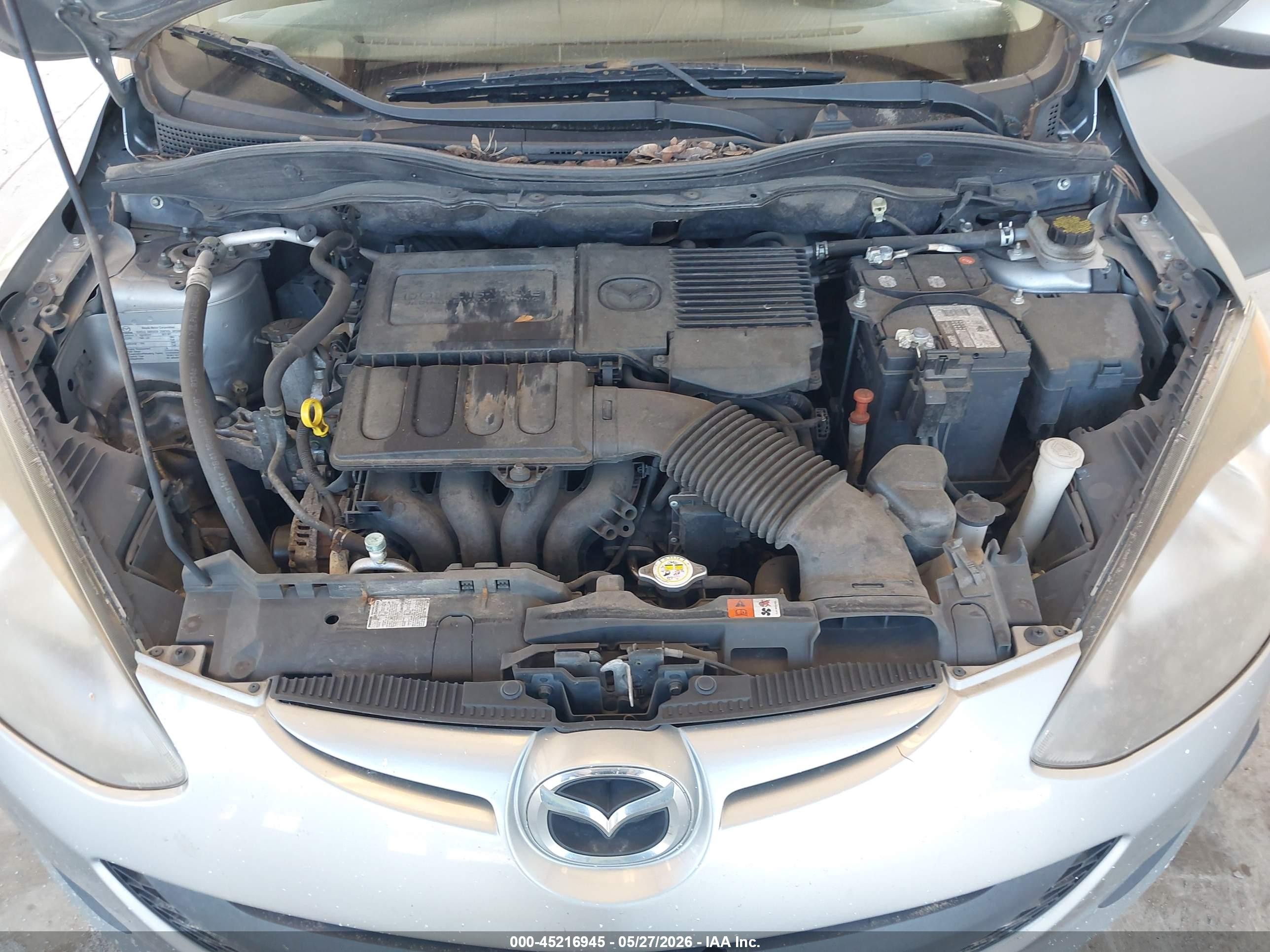 2012 Mazda Mazda2 Sport Gray vin: JM1DE1KY3C0152189