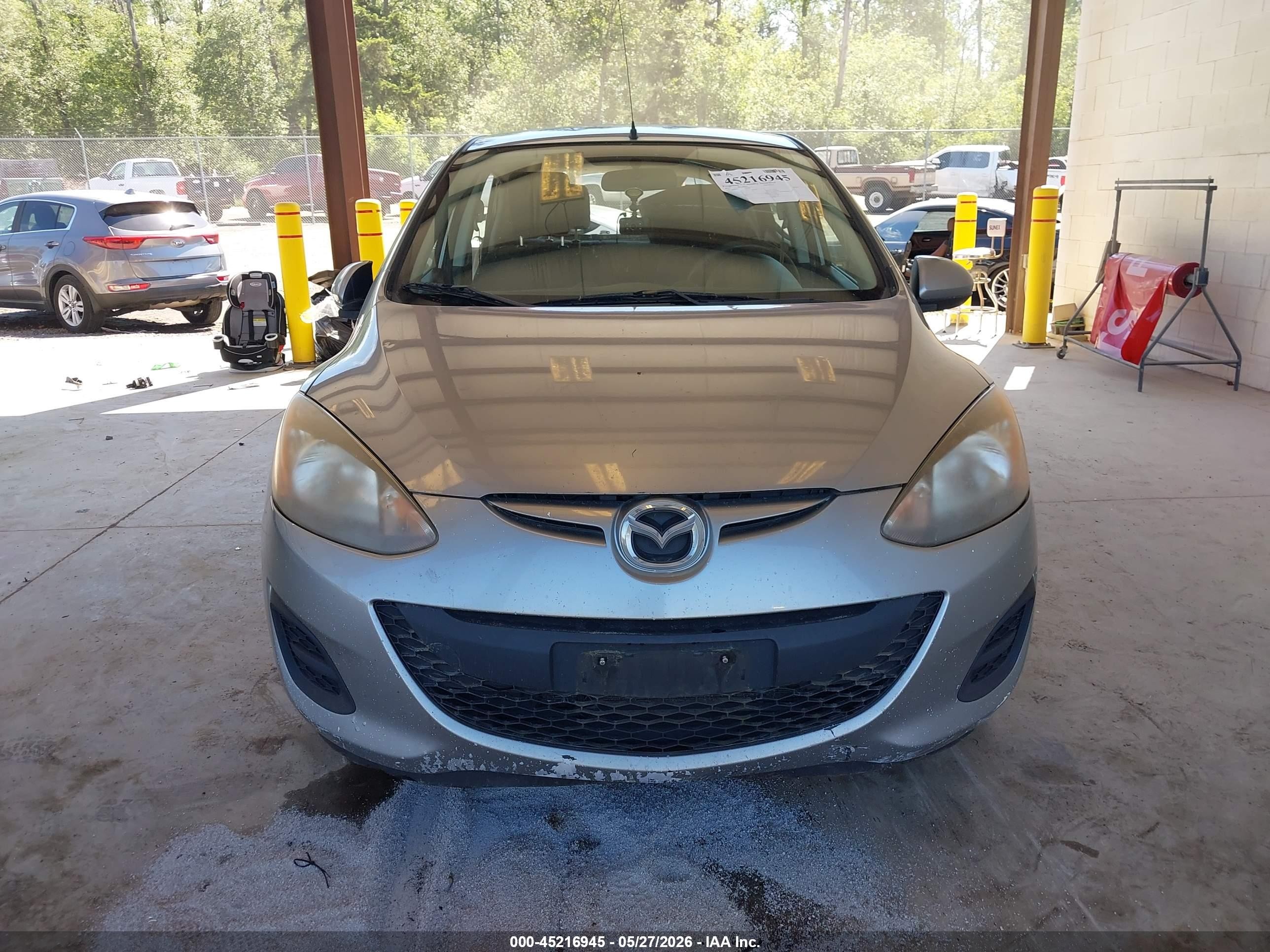 2012 Mazda Mazda2 Sport Gray vin: JM1DE1KY3C0152189