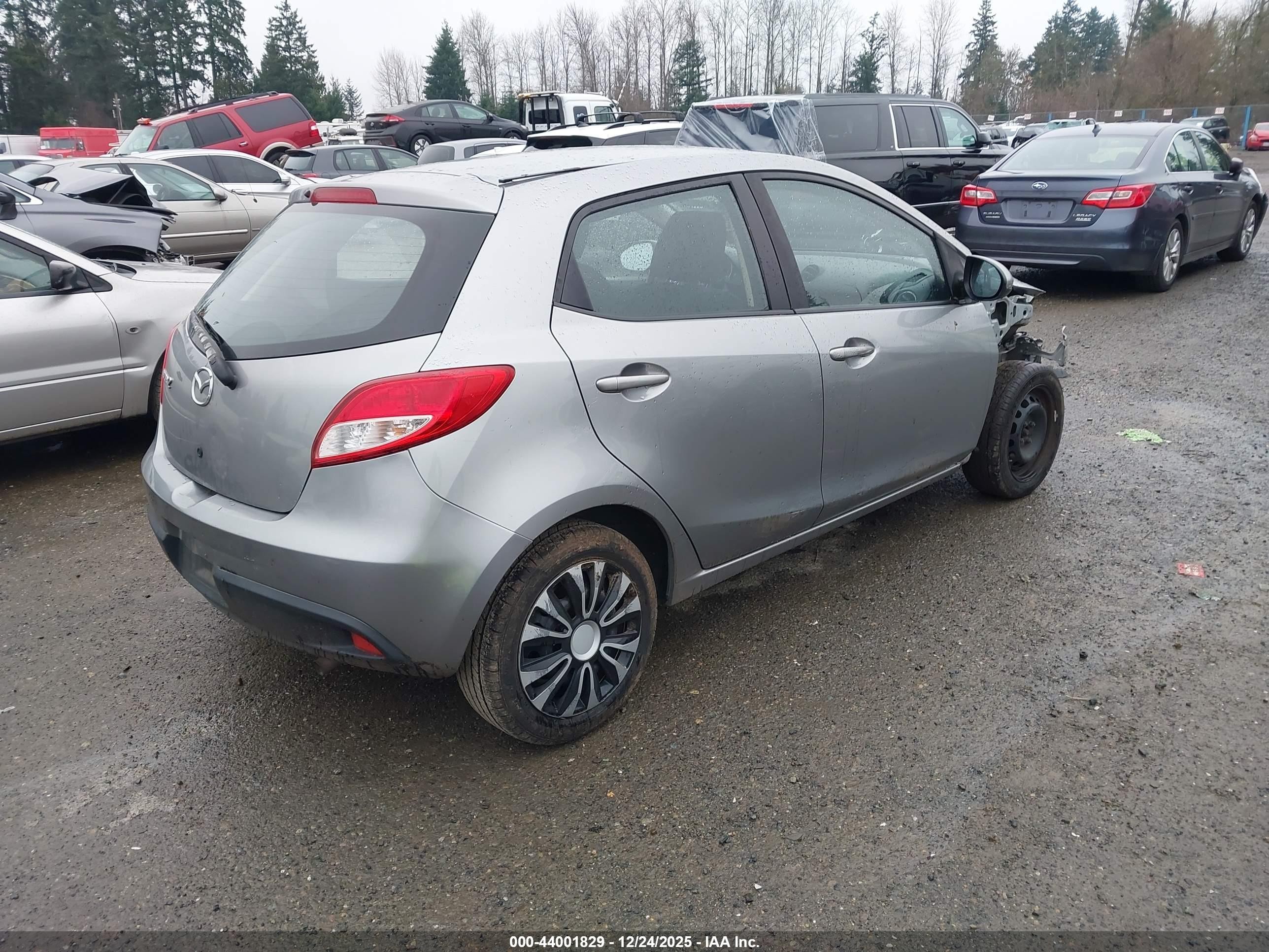 2012 Mazda Mazda2 Sport Black vin: JM1DE1KY4C0137961
