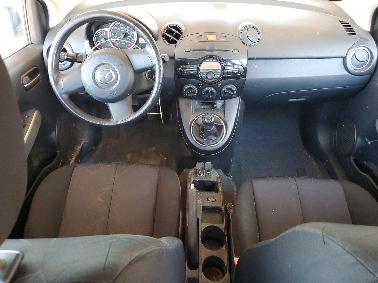 2013 Mazda Mazda 2 Gray vin: JM1DE1KY4D0153885