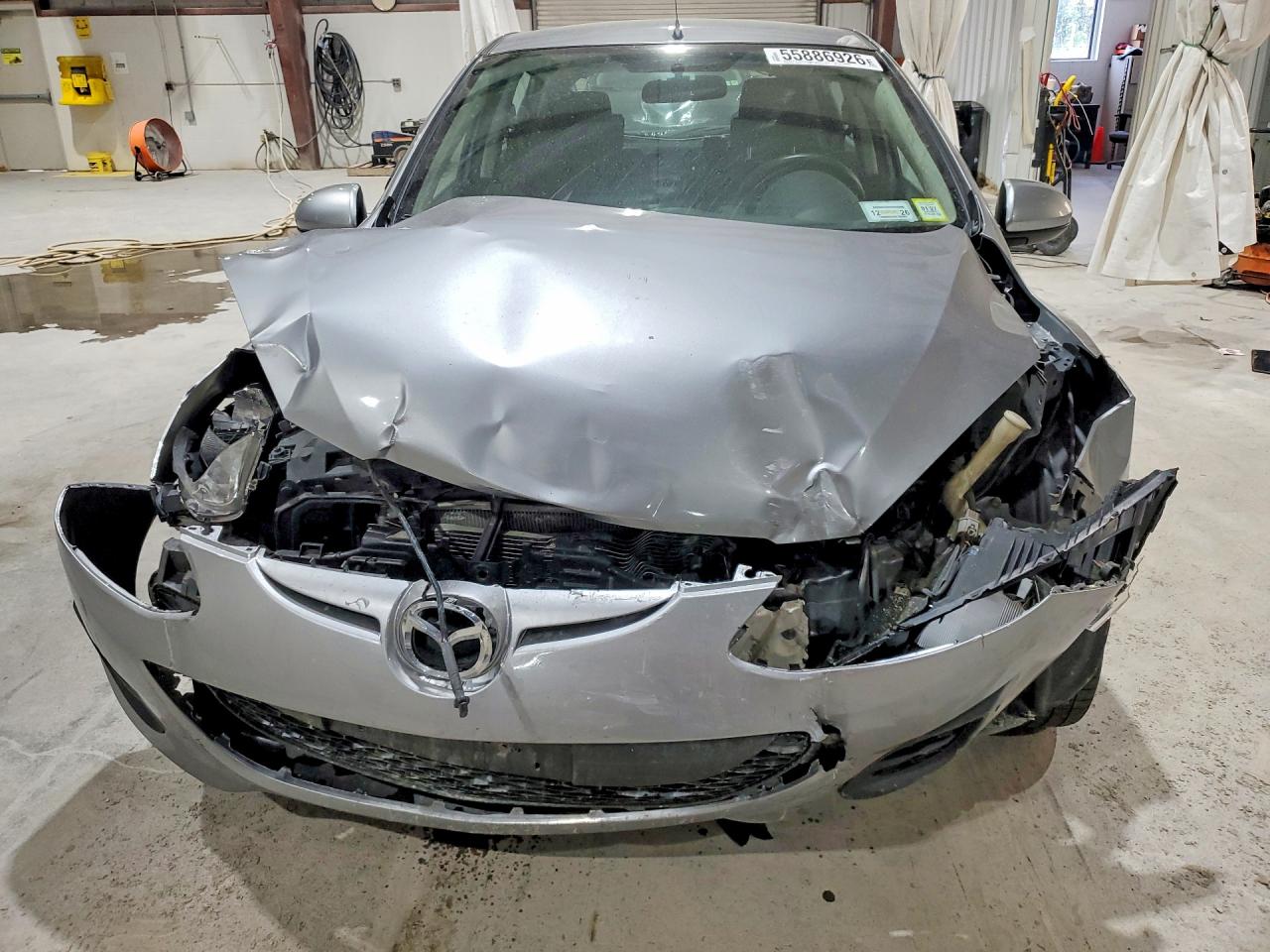 2013 Mazda Mazda2 Gray vin: JM1DE1KY4D0167575