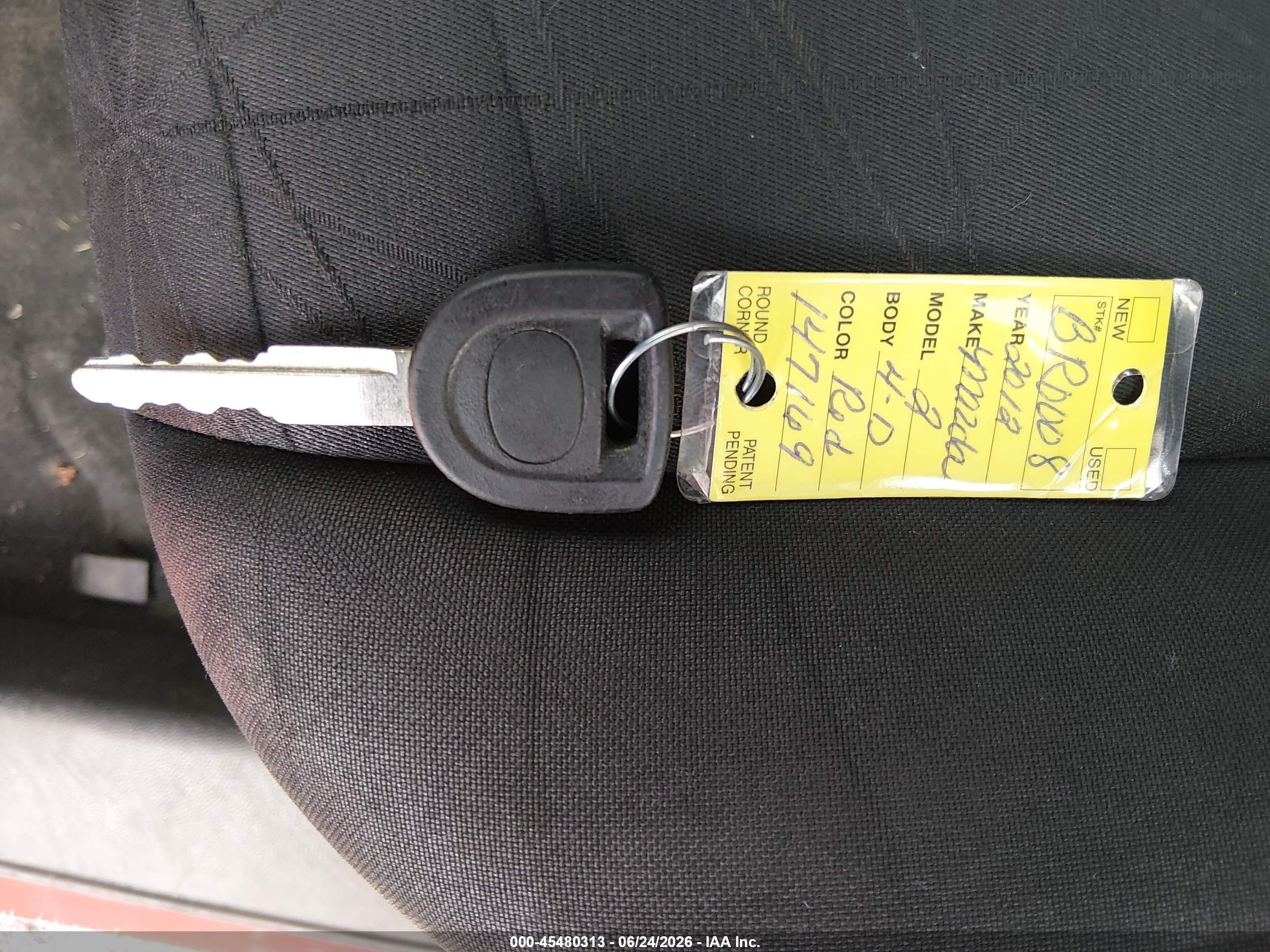 2012 Mazda Mazda2 Sport Red vin: JM1DE1KY5C0147169