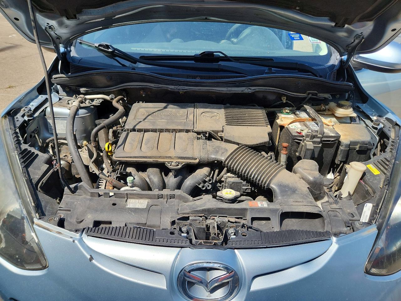 2013 Mazda Mazda2 Blue vin: JM1DE1KY5D0152955