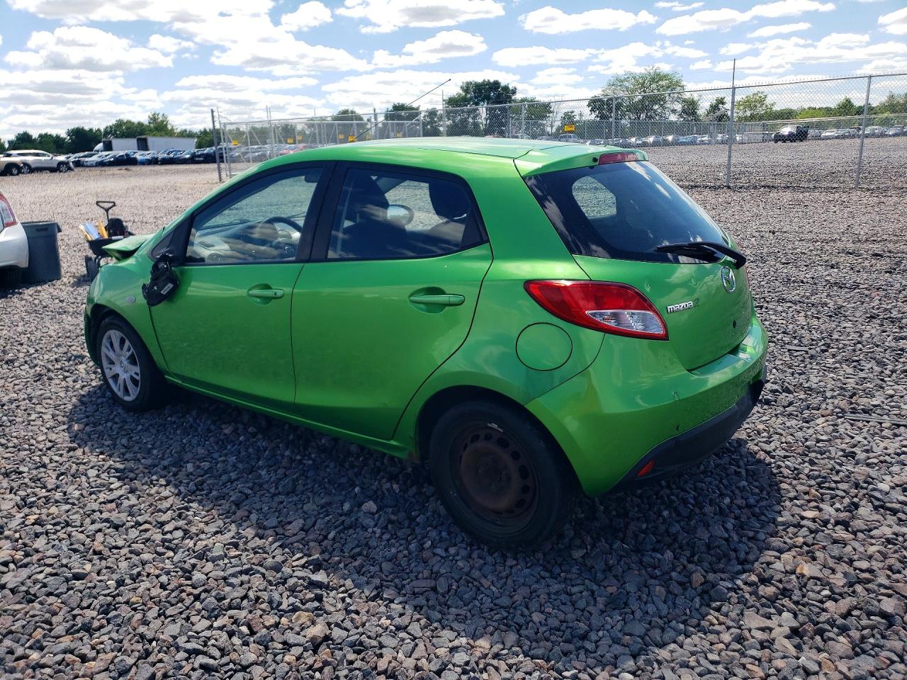 2012 Mazda Mazda2 Green vin: JM1DE1KY6C0148363