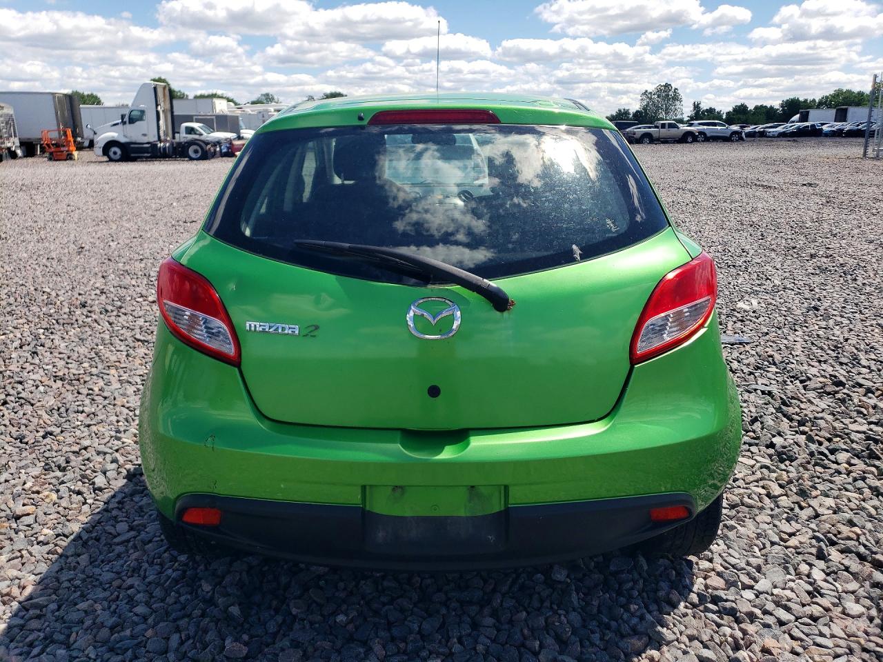 2012 Mazda Mazda2 Green vin: JM1DE1KY6C0148363