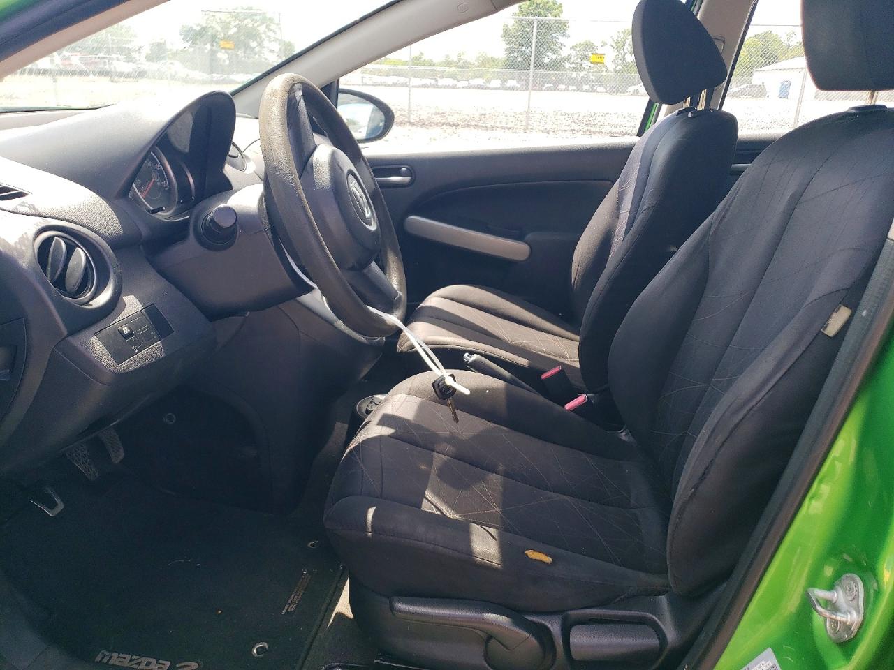 2012 Mazda Mazda2 Green vin: JM1DE1KY6C0148363