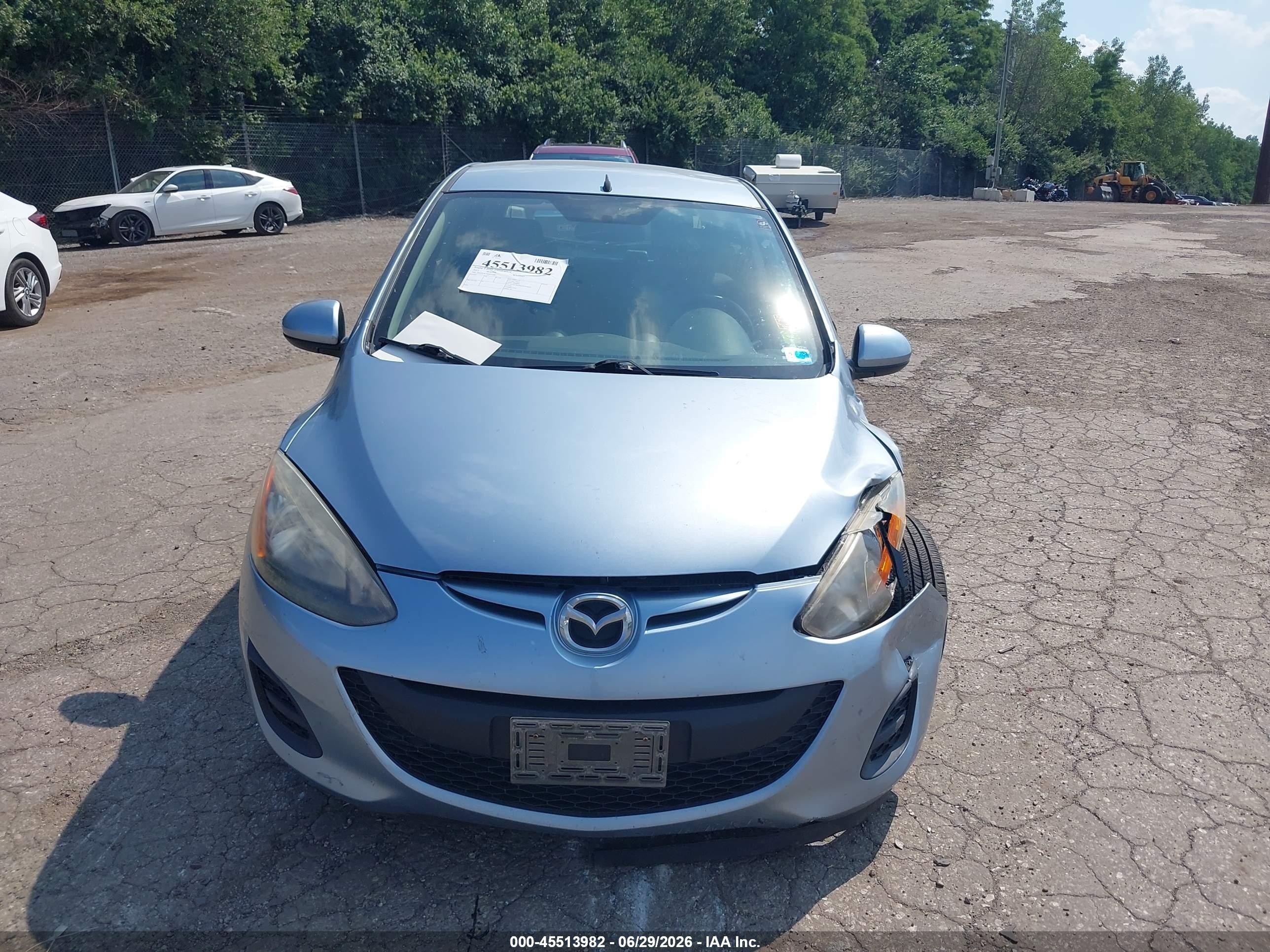 2013 Mazda Mazda2 Sport Light Blue vin: JM1DE1KY6D0166041
